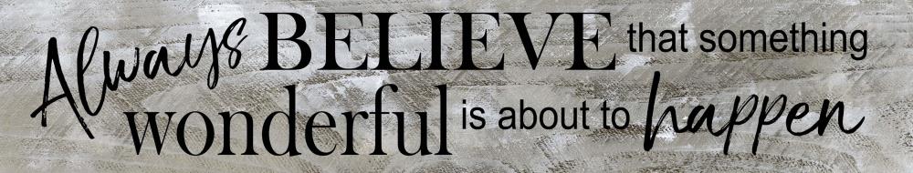 1607-8172LOW 7-in H x 37-in W Inspirational Sign