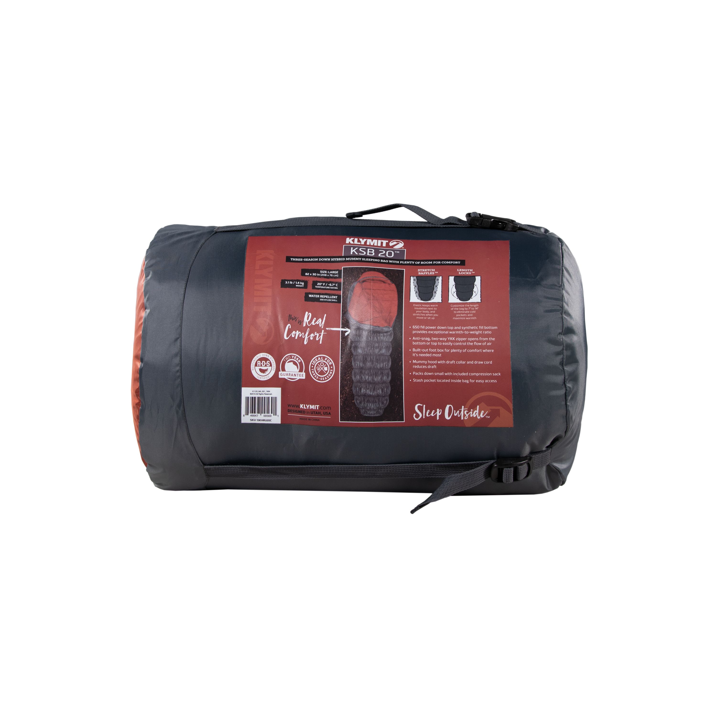 Klymit 13KHRU20C Sleeping-Bags - View #8