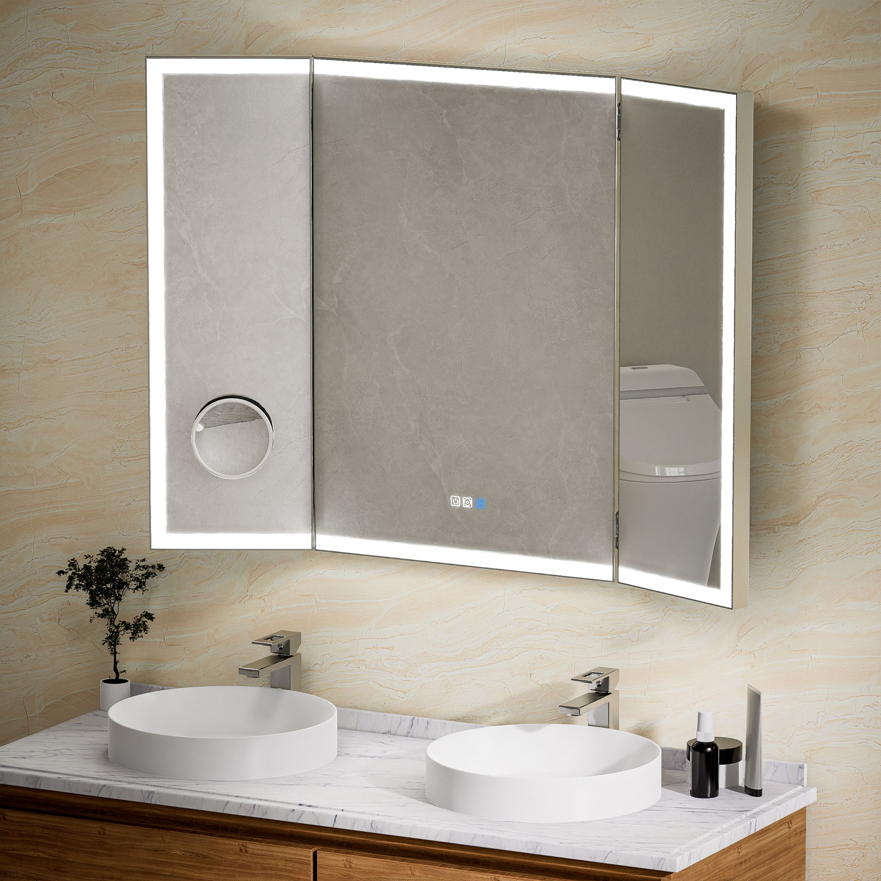 WELLFOR EEX9B4836FB Framed-Bath-Mirrors - View #2