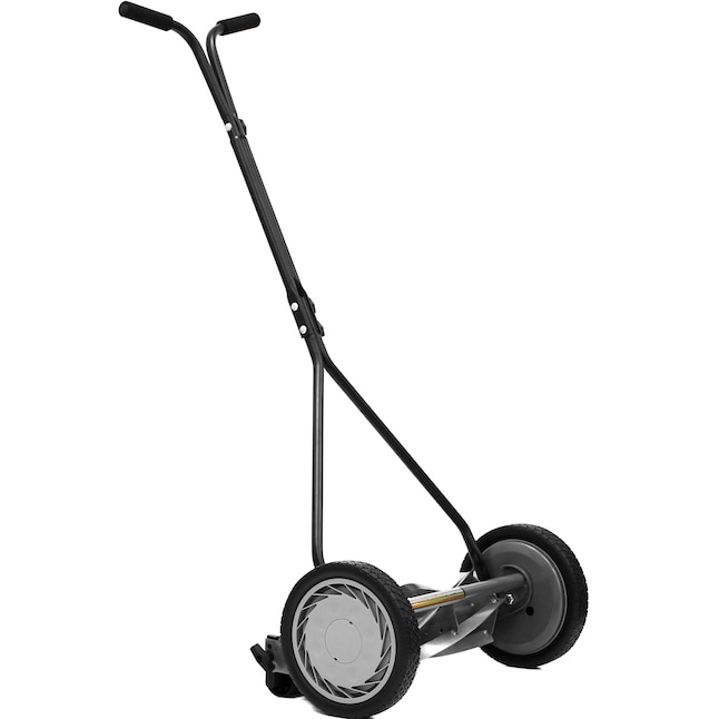 American Lawn Mower 16-Inch Reel Lawn Mower with 5-Blade Ball Bearing Reel  and Durable 10-Inch Wheels in the Reel Lawn Mowers department at
