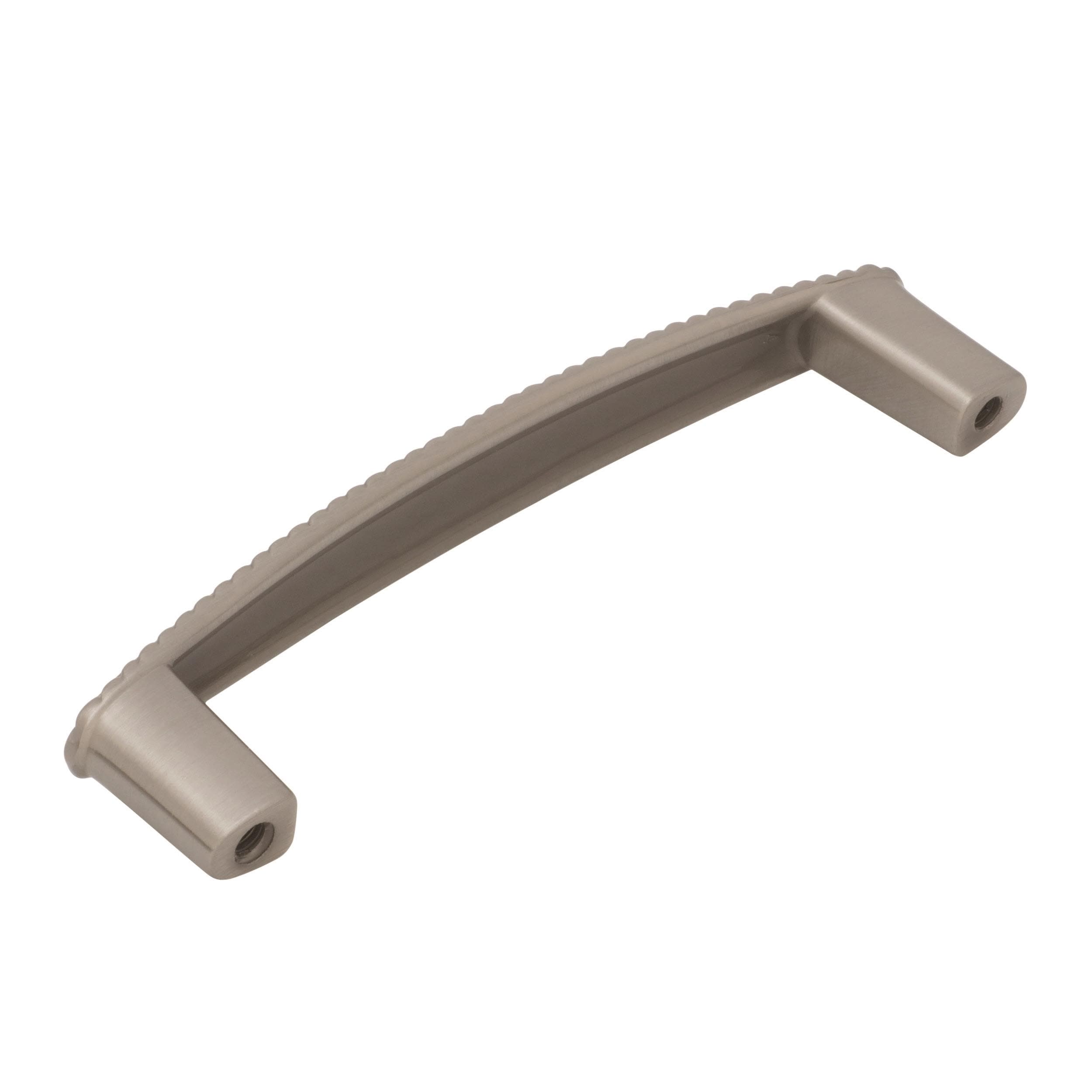 Brushed Nickel Cabinet Pull with Mounting Hardware