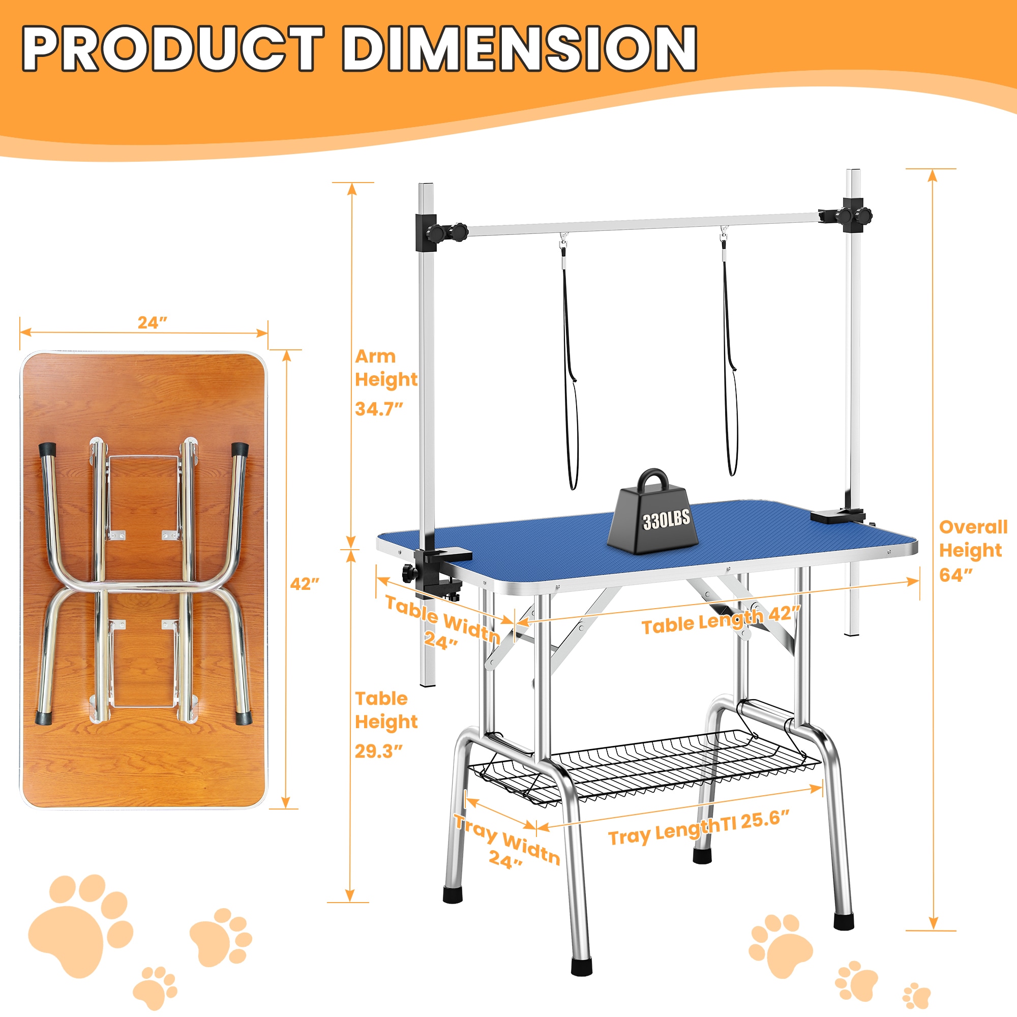 LOVMOR Y-DGT-42BL-4F03 Pet-Grooming-Supplies - View #6