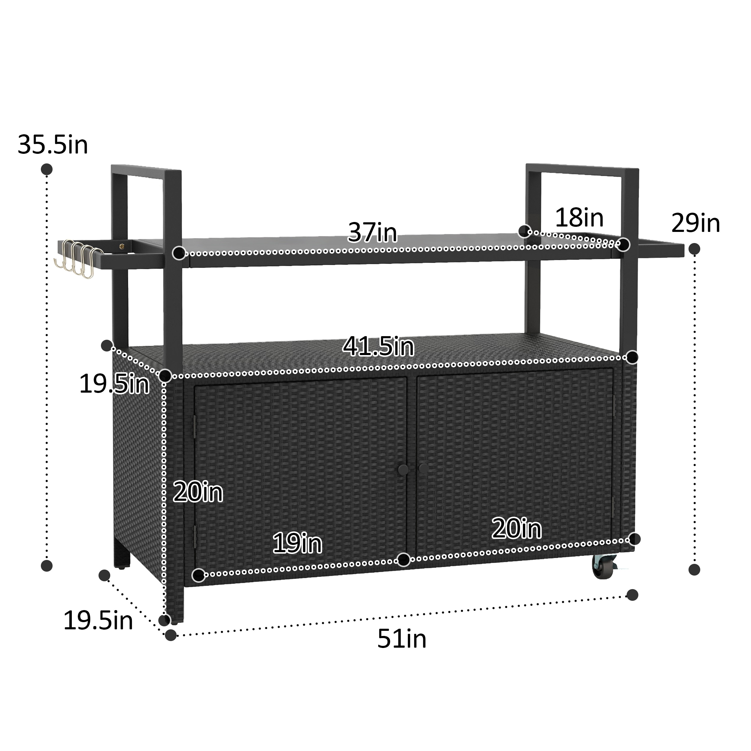 LIVIZA OUS72152 Outdoor-Carts - View #4