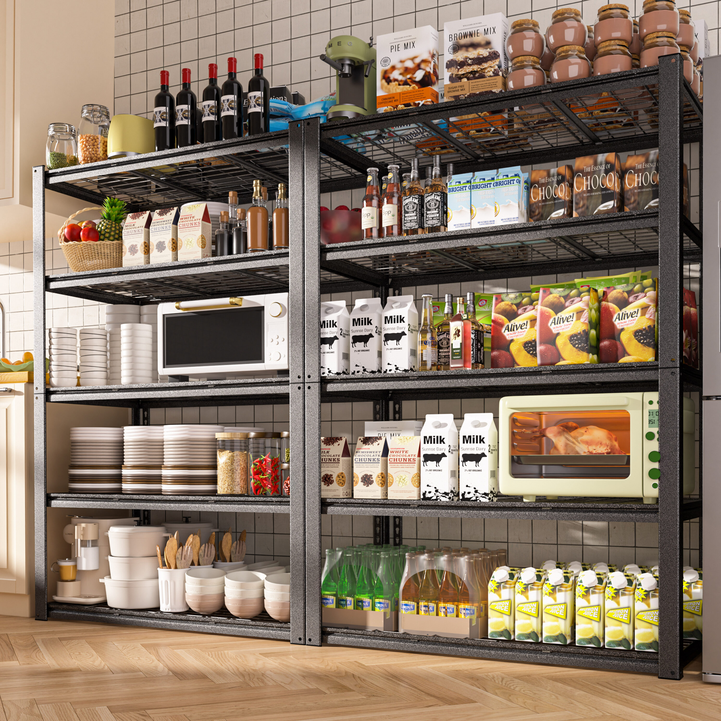 VEIKOUS HP1105-01 Free-Standing-Shelving - View #10