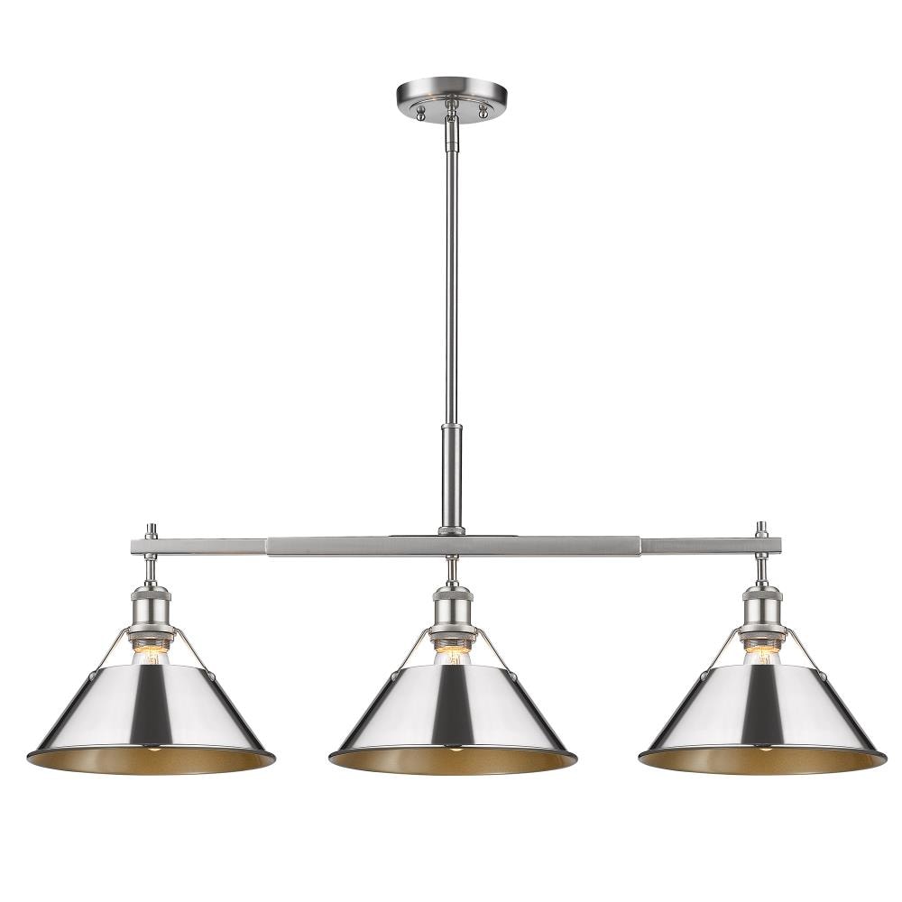 Golden Lighting 3306-LP PW-CH Pendant-Lights - View #2