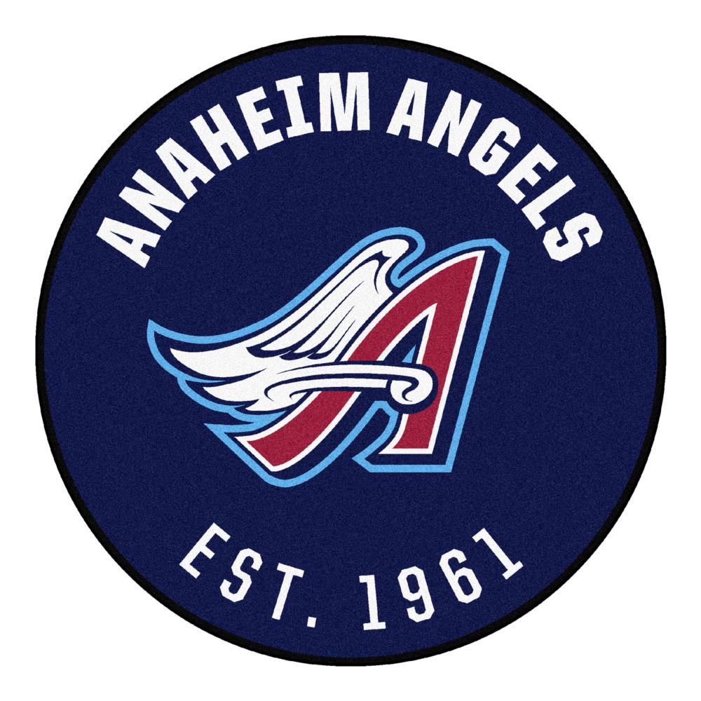 Anaheim Angels Logo Dinner Plates 1 Pack of 4 Quality Plates Great Colors! 