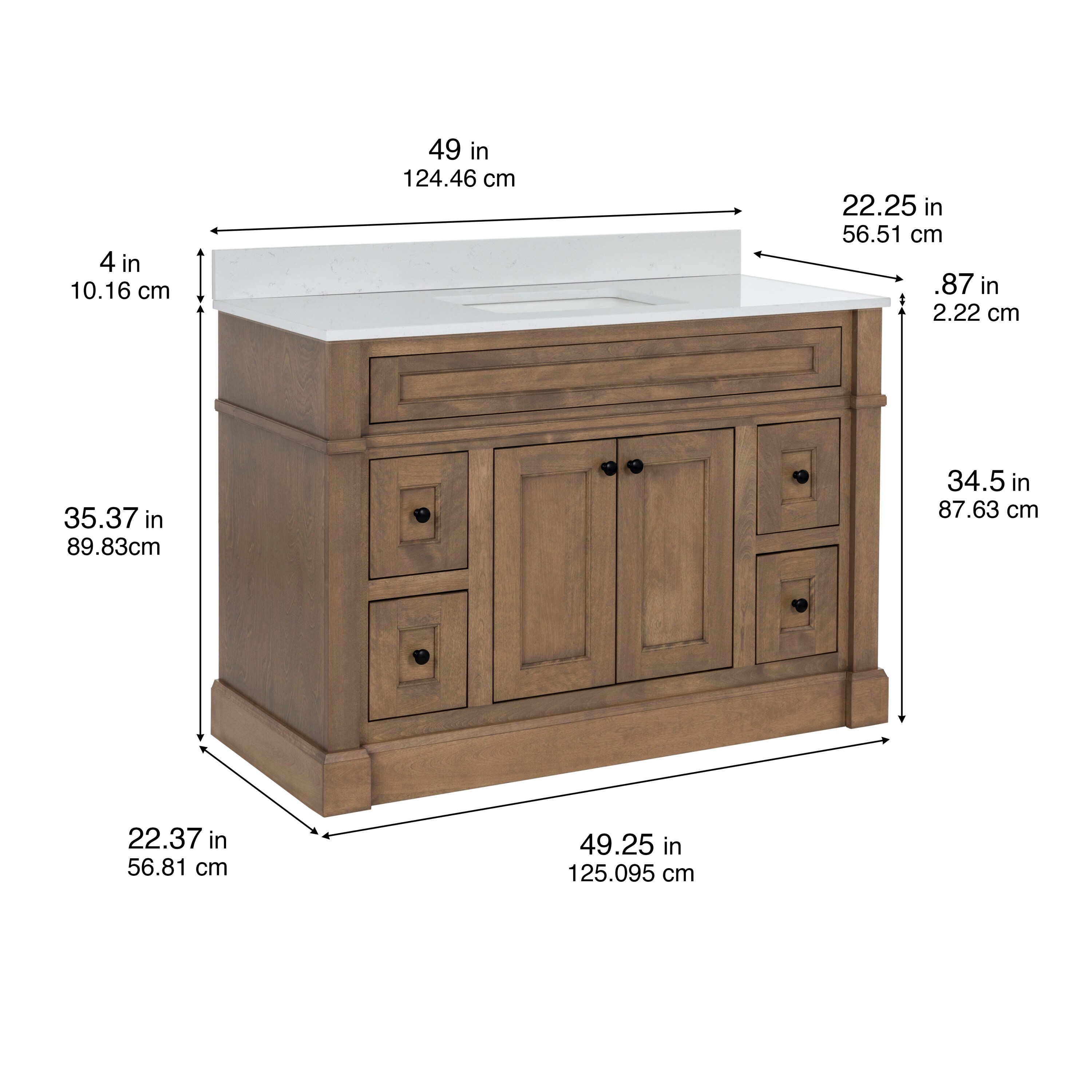 Diamond C48W30353 Bath-Vanity-Combo - View #4