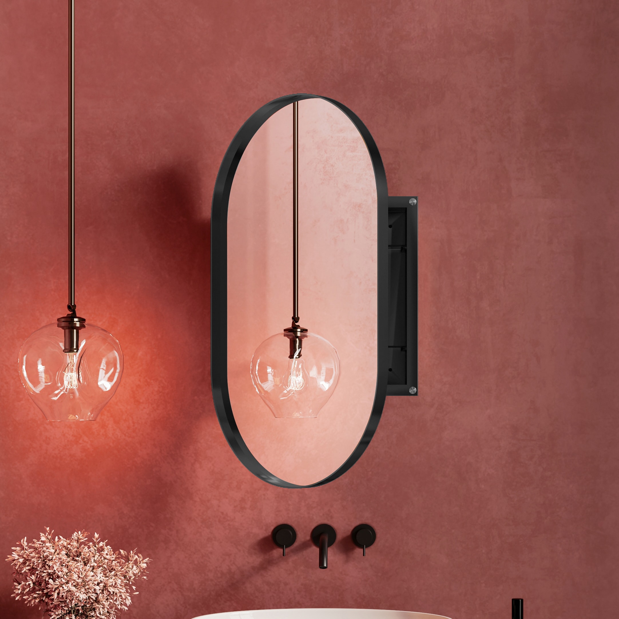 Forclover FSC-W1435P201160 Bathroom-Medicine-Cabinets - View #2