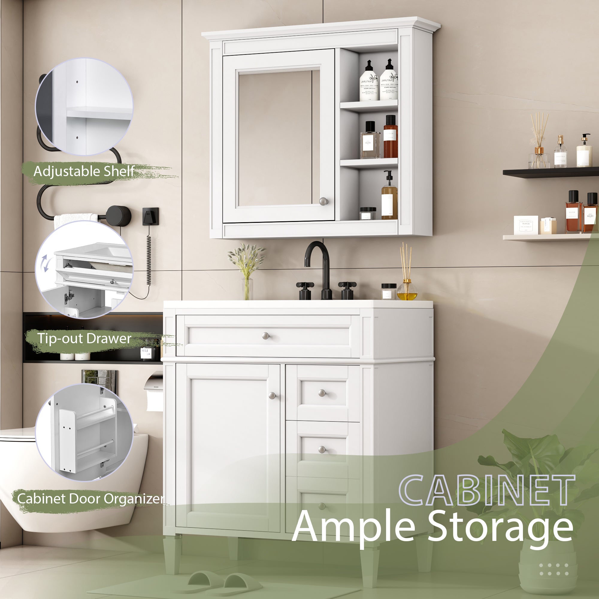 Tatayosi T127AAK-1 Bath-Vanity-Combo - View #4