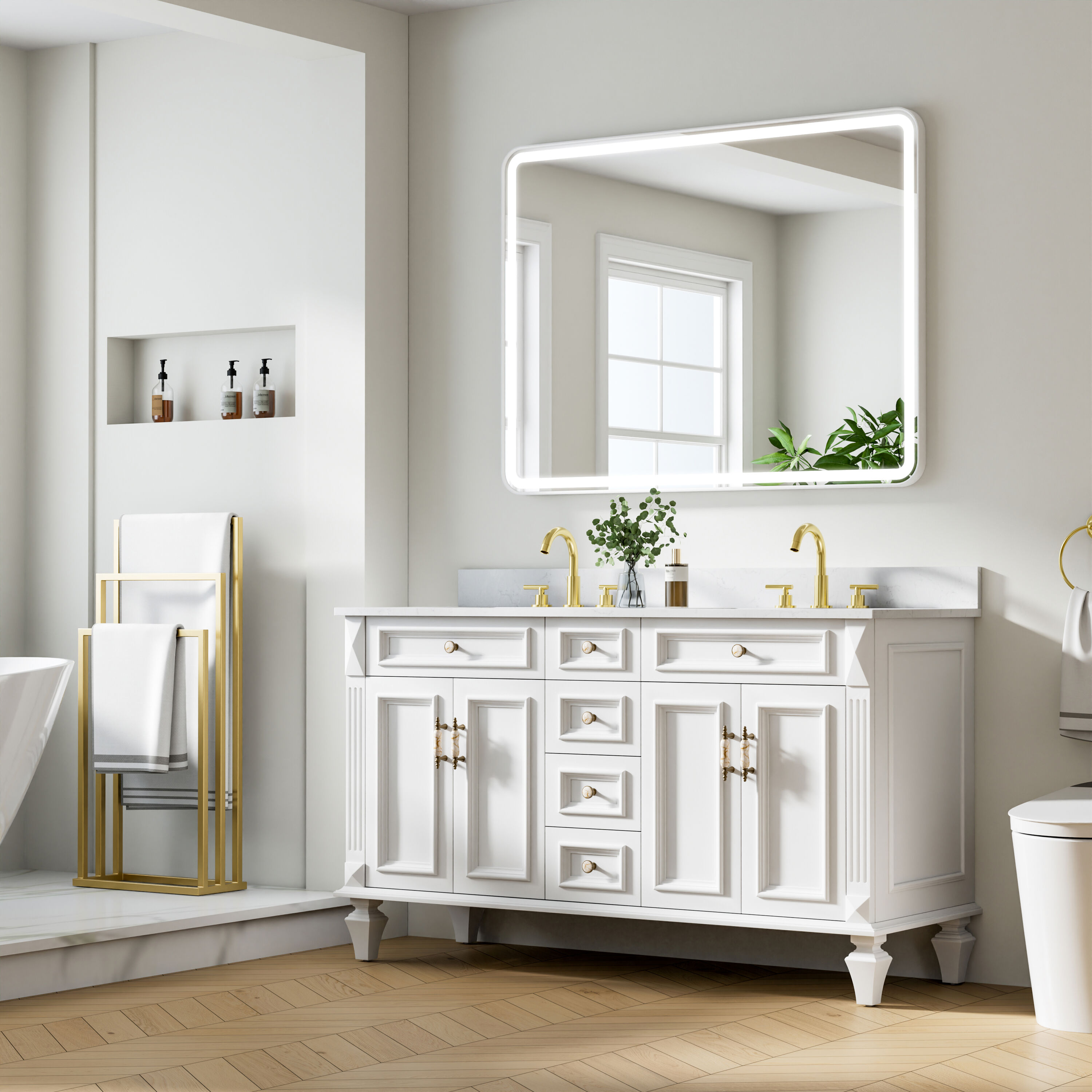 Forclover EVR-BM02 Framed-Bath-Mirrors - View #9