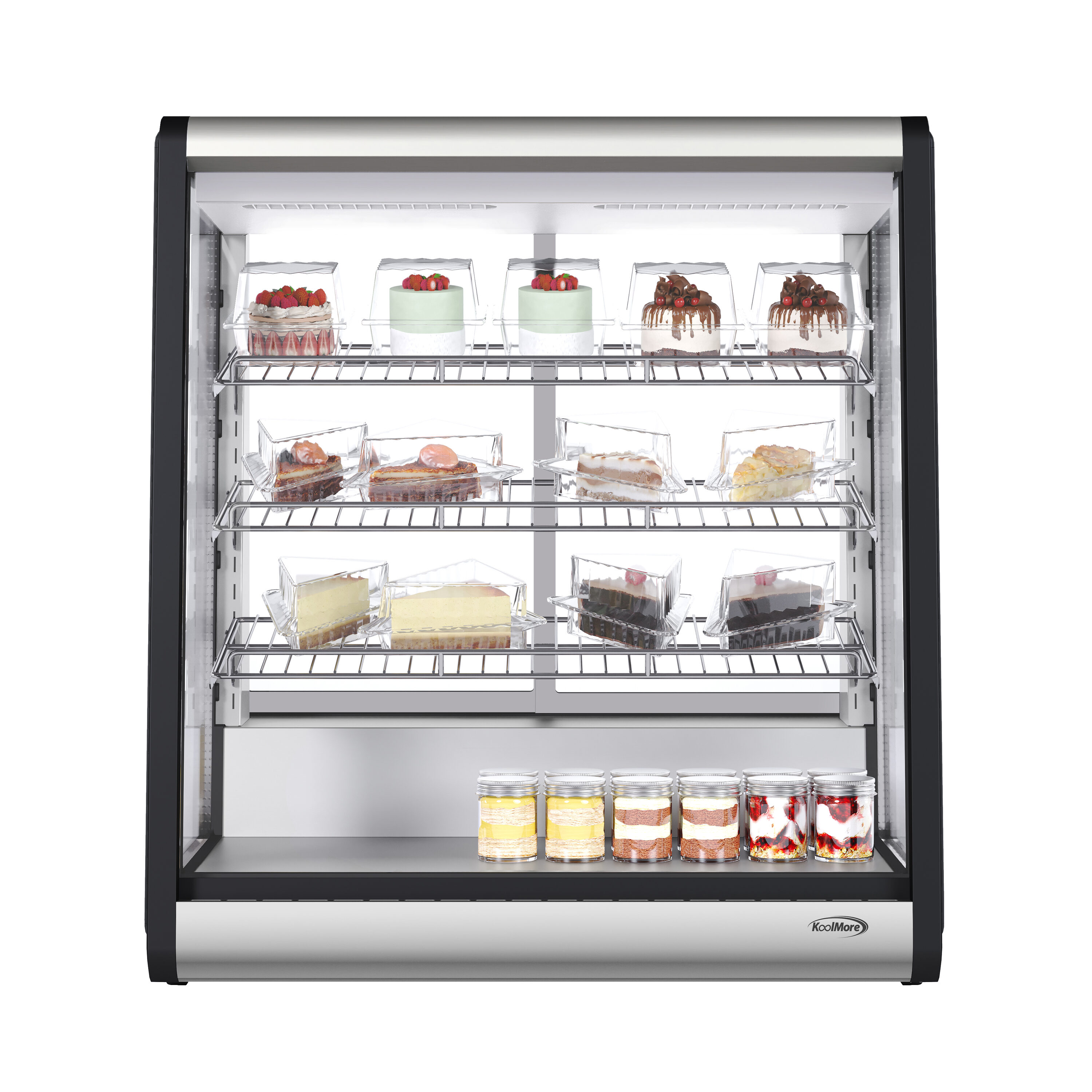 KoolMore CDC-69-SS Commercial-Refrigerators - View #2