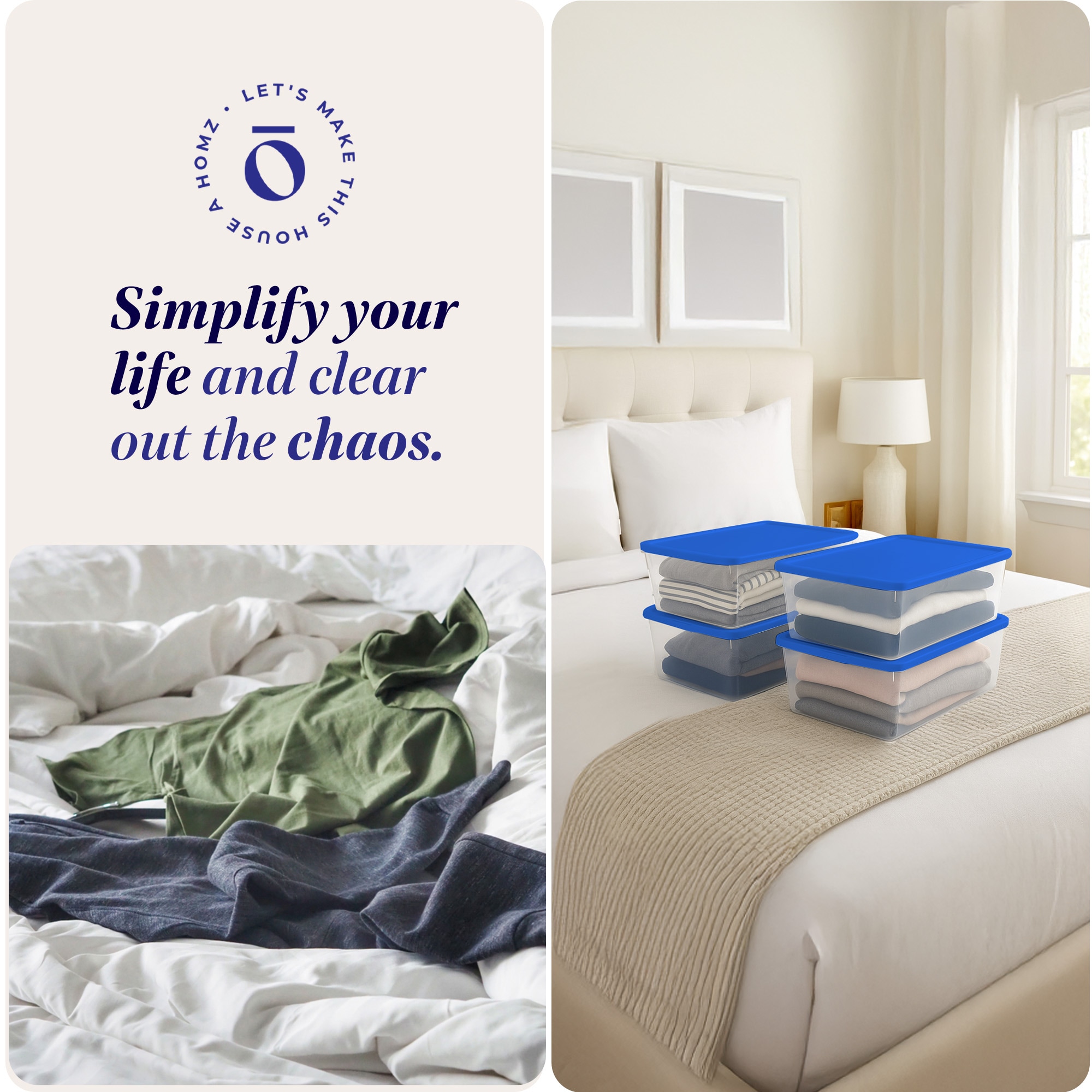 Homz Products 323723 Plastic-Storage-Totes - View #5