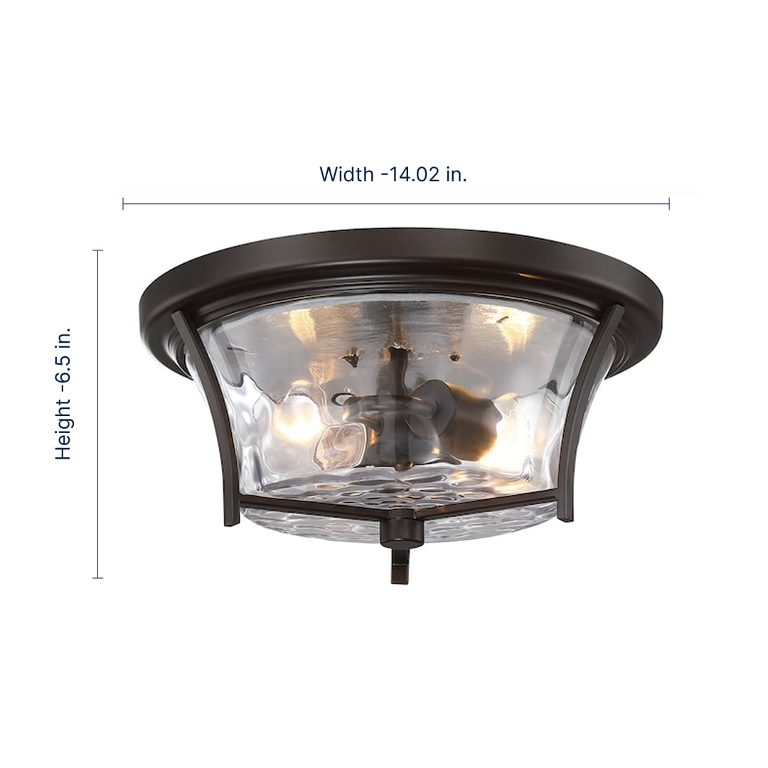 allen + roth FJ19-039-1 flushmounts - View #2