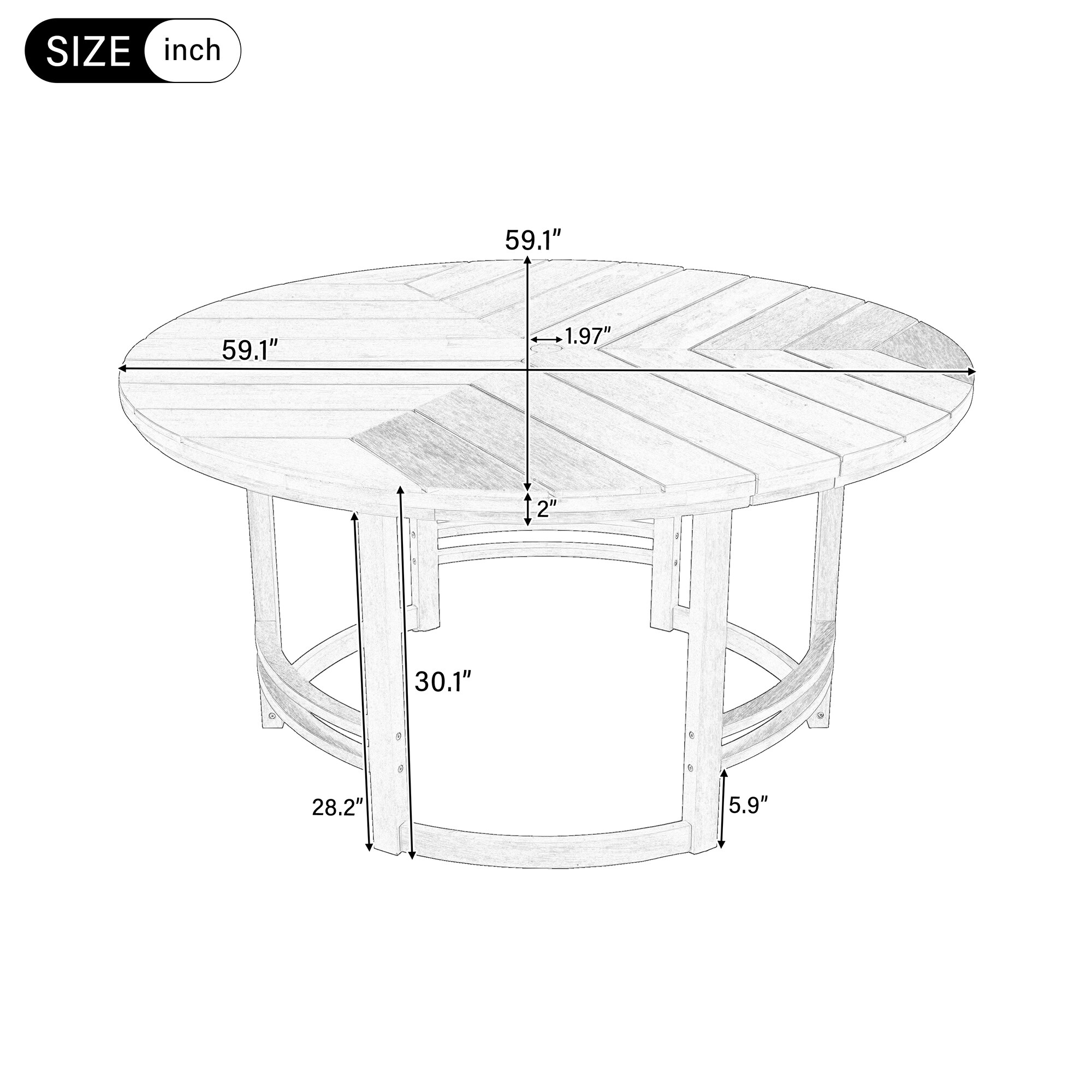Bybafun YA3700761 Patio-Dining-Sets - View #3