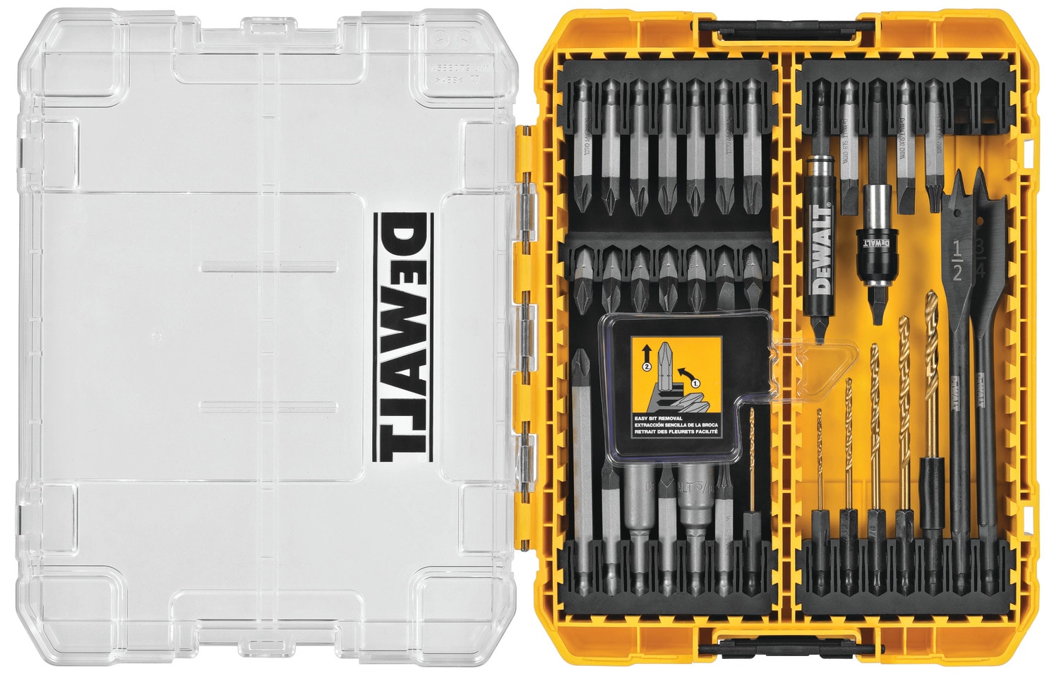 66 Piece Drilling And Screwdriving Drill Driver Bit Set