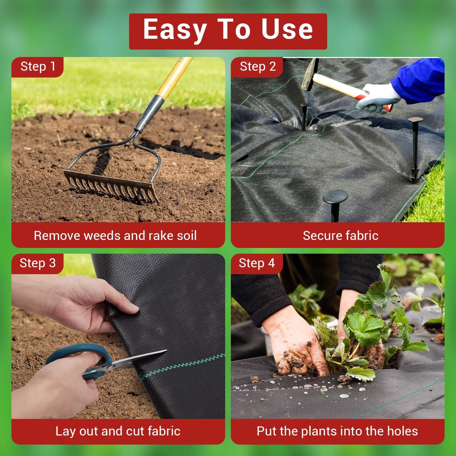 Qeetex JXNAG-PHO-33D48TTE Landscape-Fabric - View #5