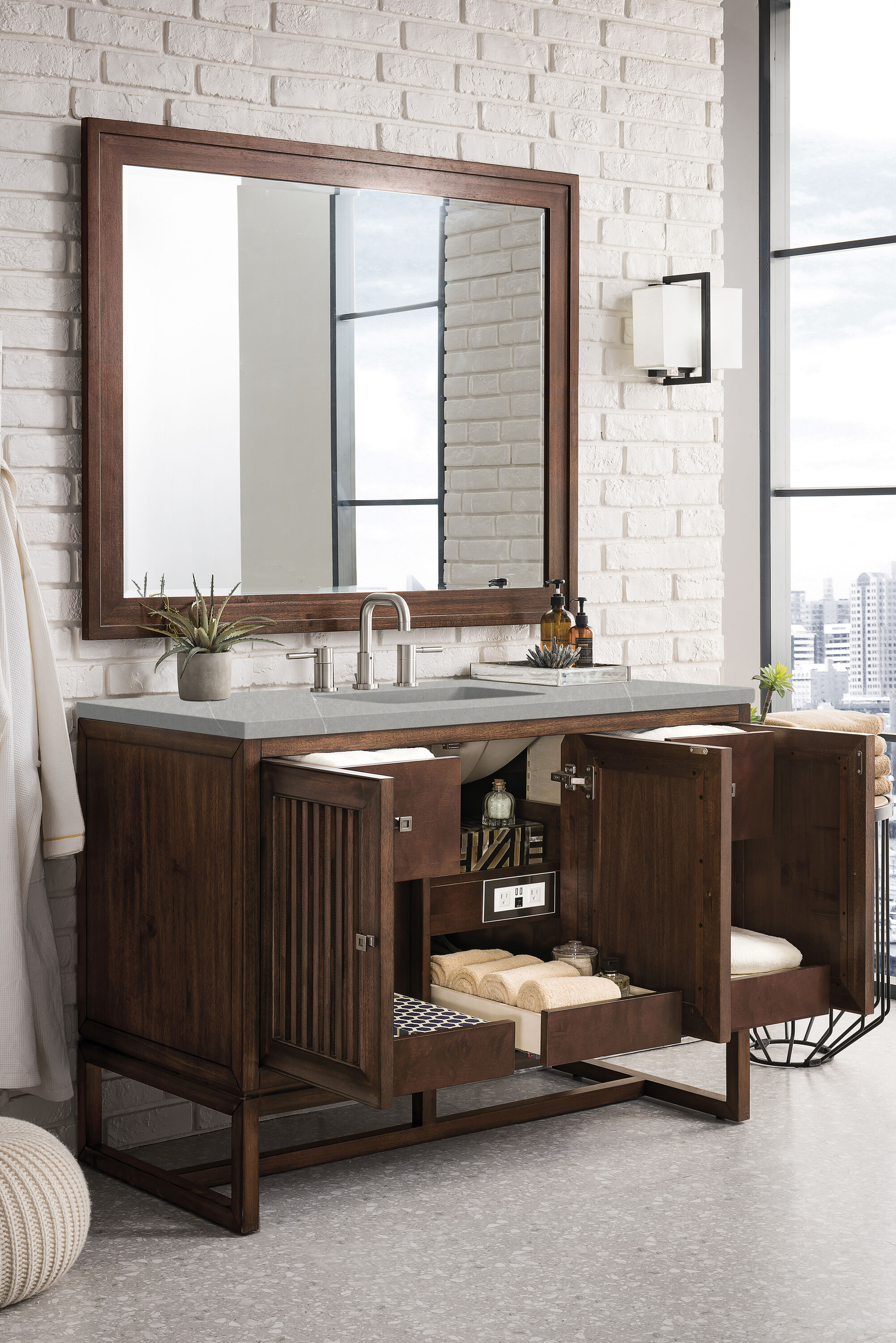 James Martin Vanities E645-V60D-MCA-3ESR Bath-Vanity-Combo - View #8