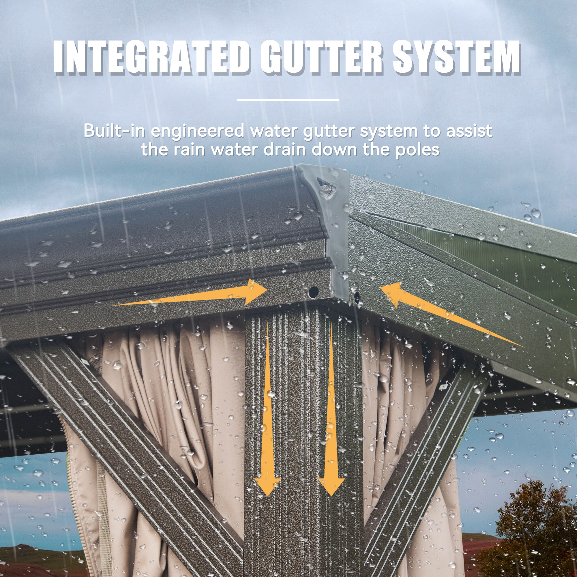 Dimakai DK-MF161587 Wood-Resin-Gazebos - View #4