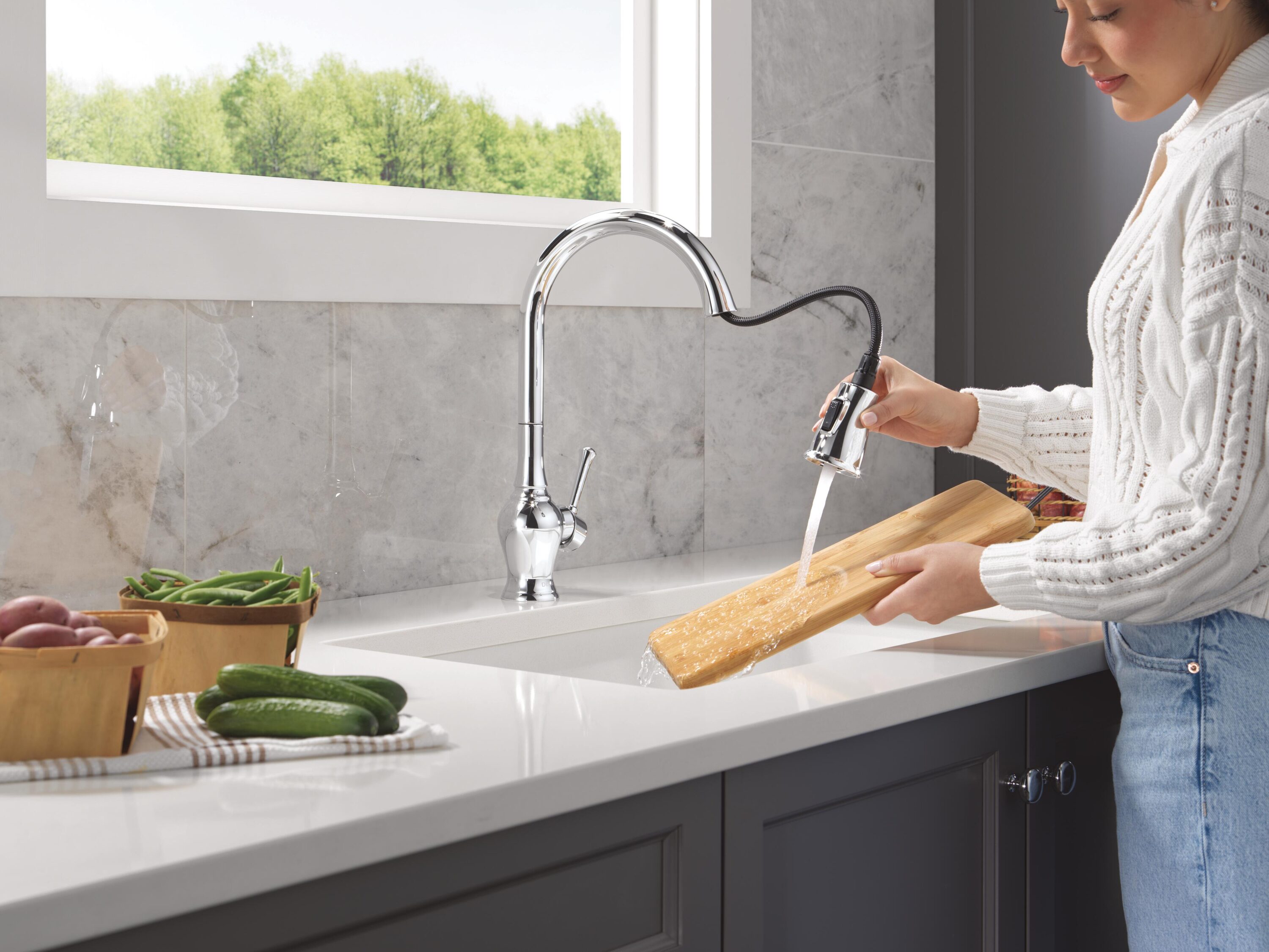 Delta 19727LF Kitchen-Faucets - View #2