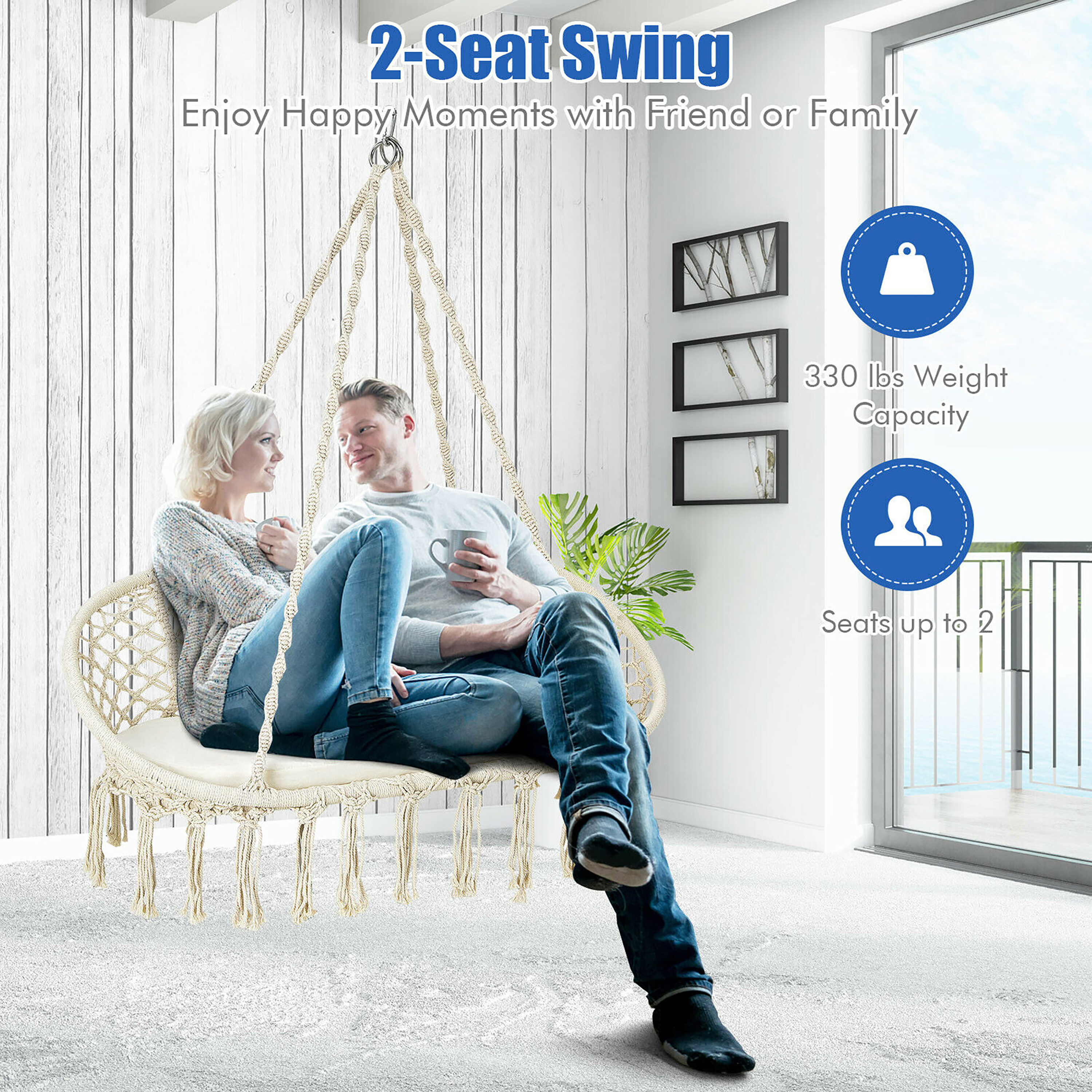 Costway JV10337 Playset-Swings - View #6