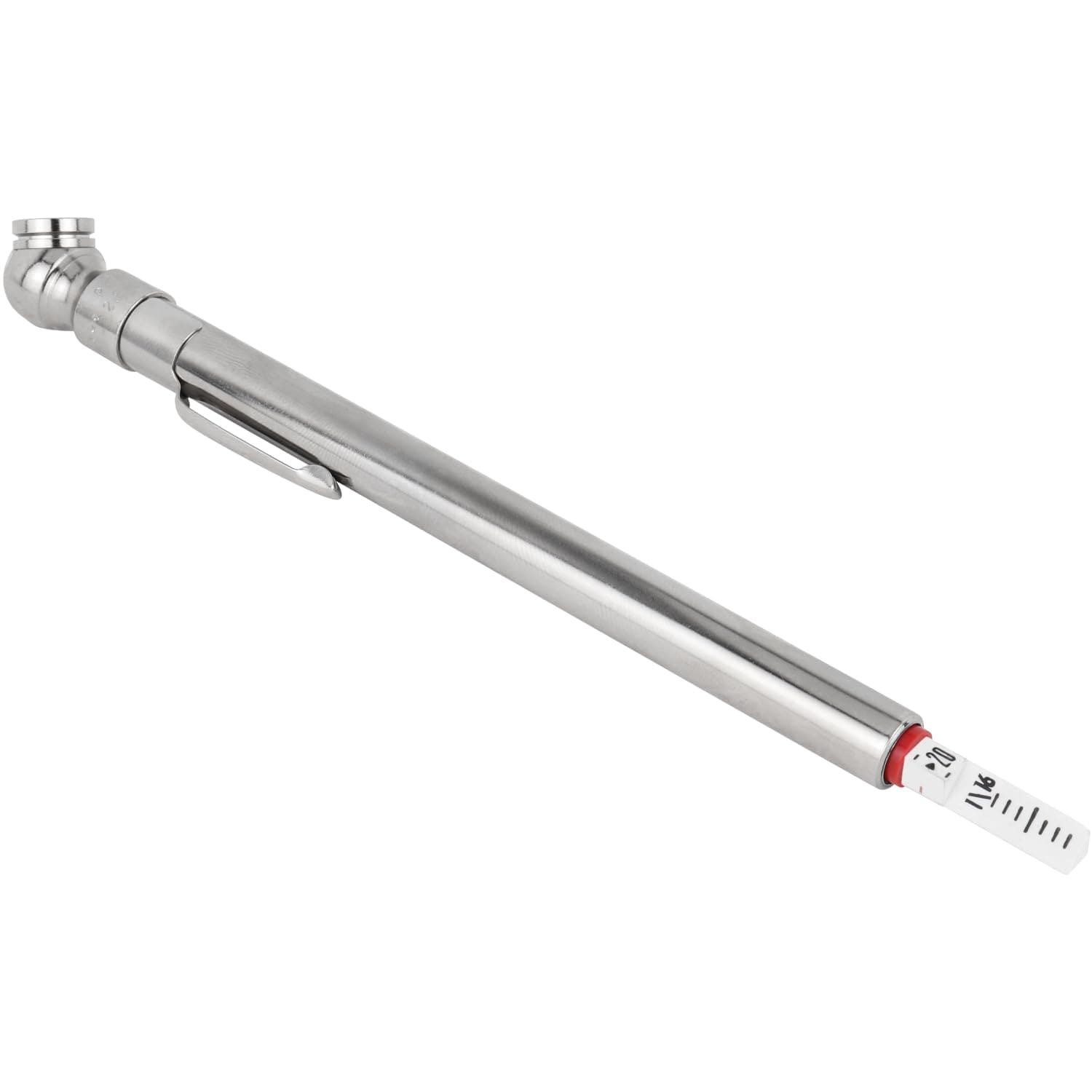 Milton  S-920 Pencil Tire Pressure Gauge With Tread Depth Gauge Built-in Deflator Valve For Higher-Pressure Automobile Tires Durable Plated Brass Pressure Measured In PSI kPa