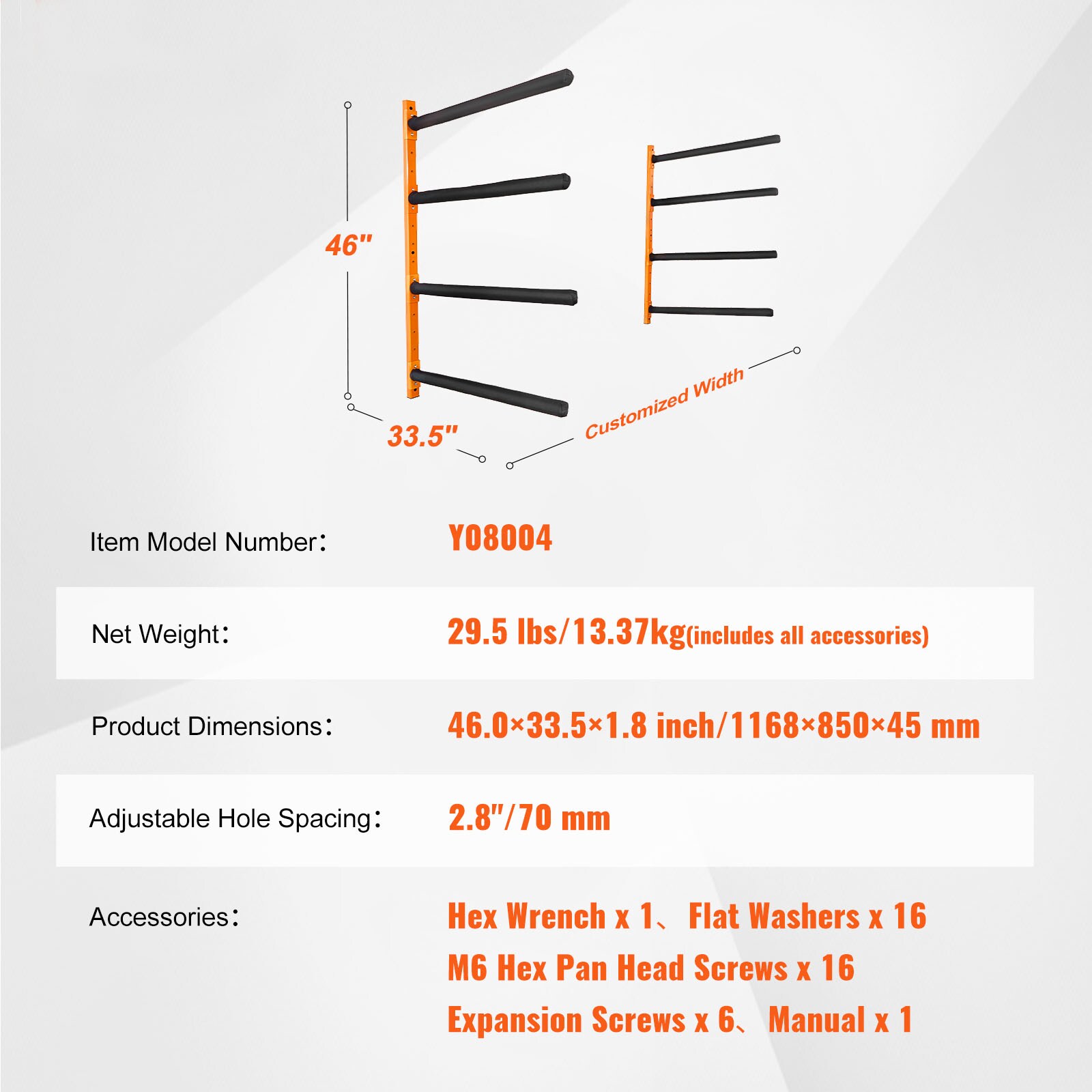 VEVOR SCBGS4G0000003438V0 Utility-Hooks-Racks - View #7