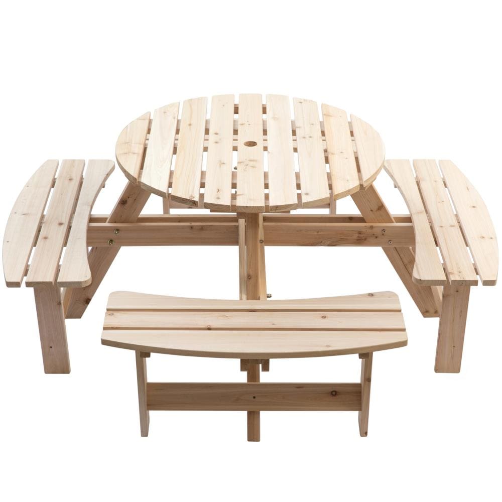 Gardenised QI003903.N Picnic-Tables - View #2