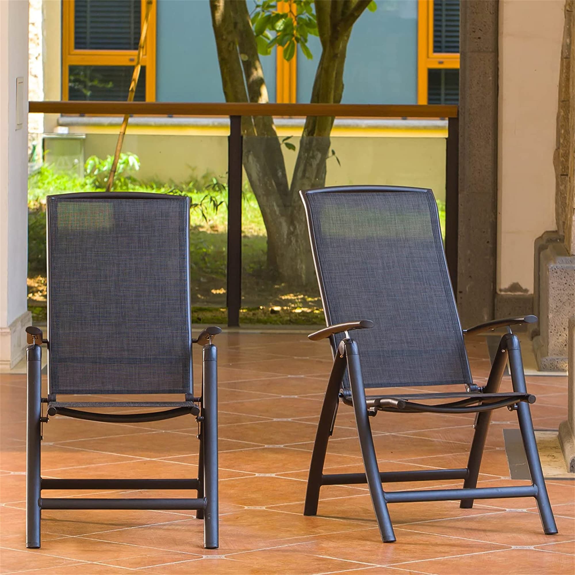 Folding patio chairs discount lowes