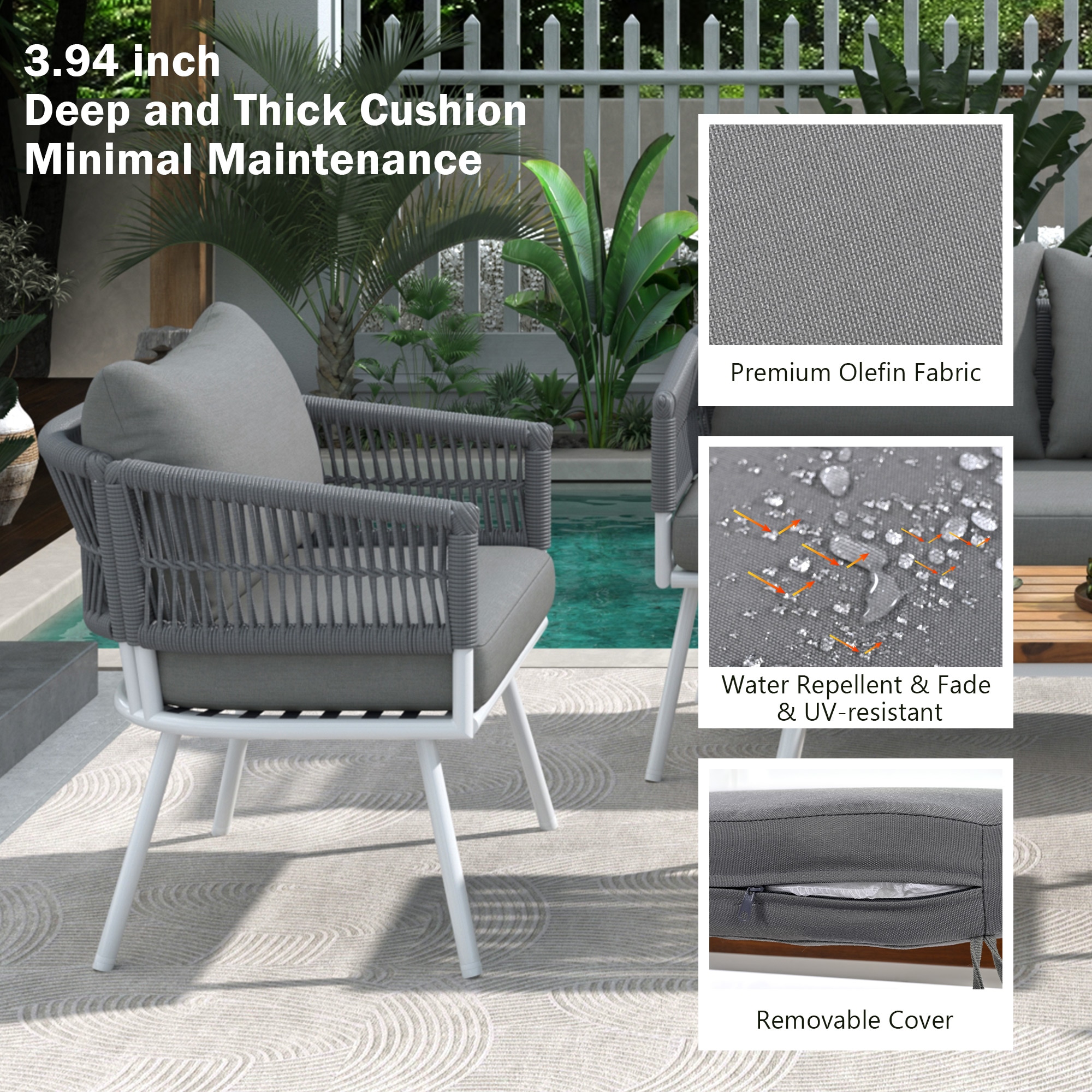 ModernLuxe L-SK000004AAG Patio-Conversation-Sets - View #5