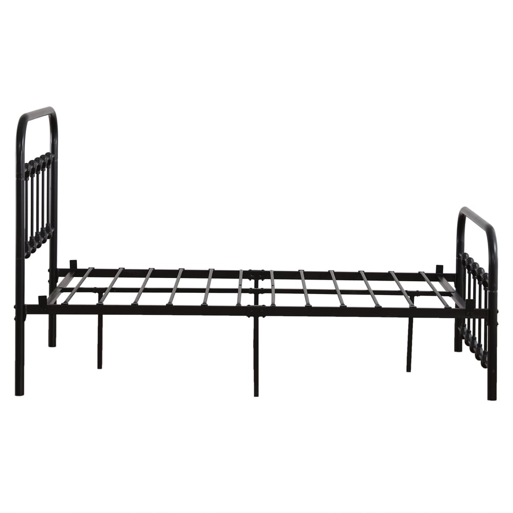 Winado Bed Frame Black Twin Metal Bed Frame At Lowes.com