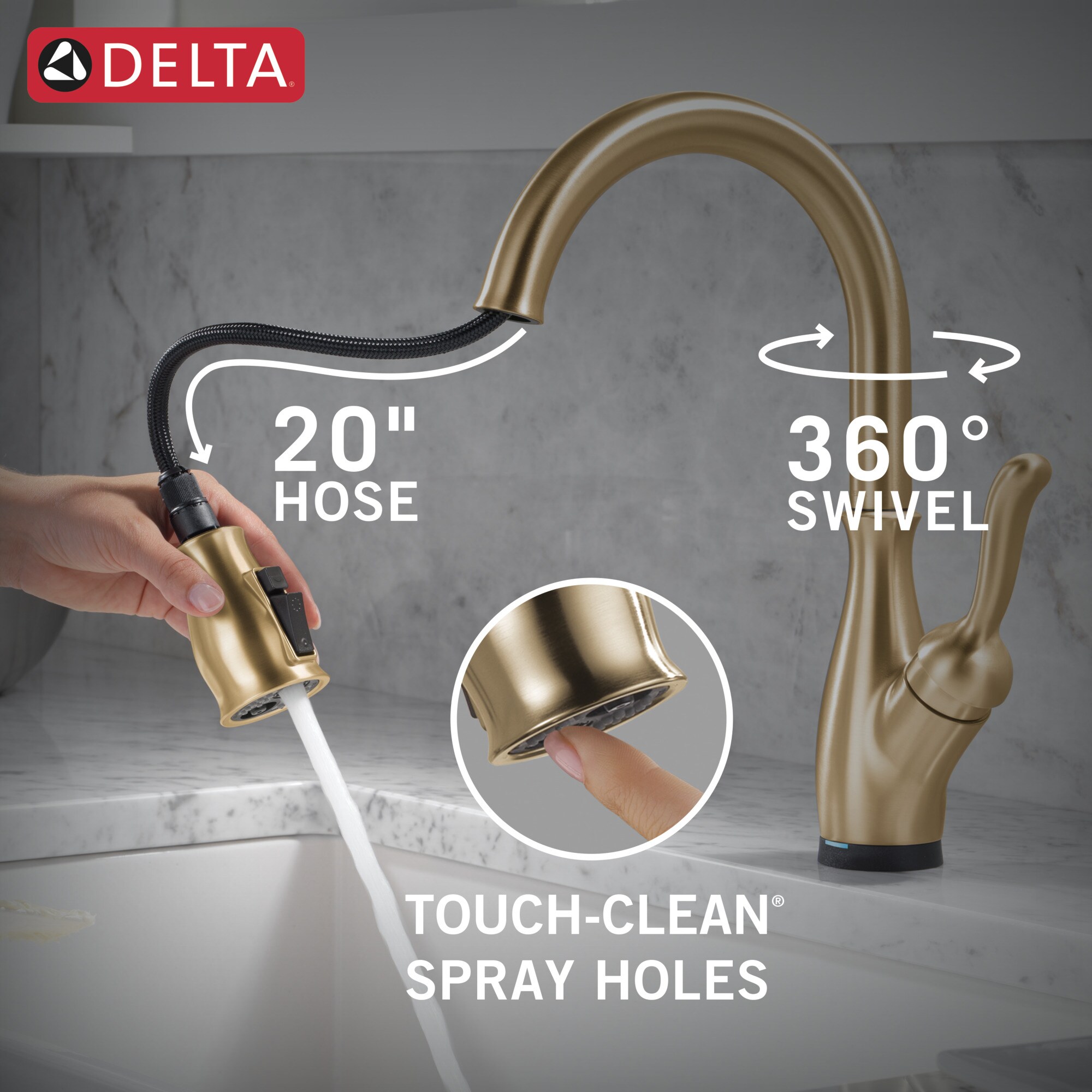 Delta 9178TLV-CZ-DST Kitchen-Faucets - View #9
