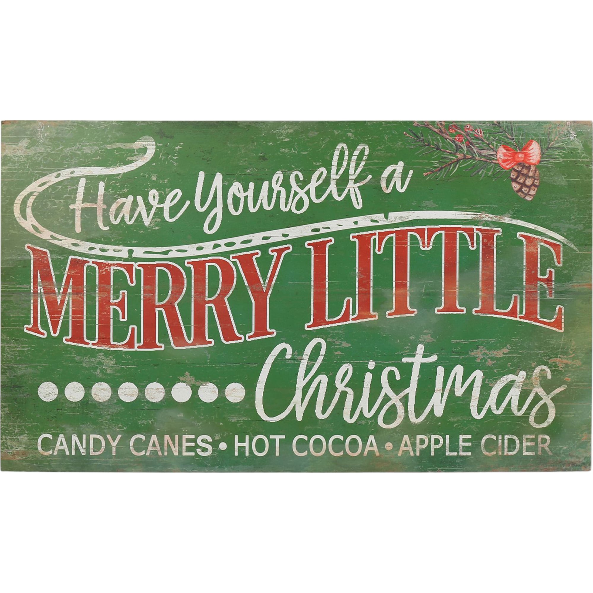  HJAR1804X 18-Inches Merry Christmas Christmas Decor
