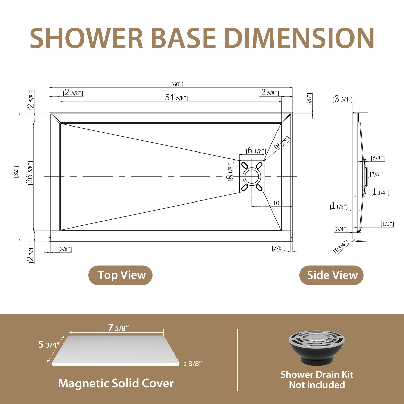 AAZJ JGY-D163121895 Shower-Floors - View #2