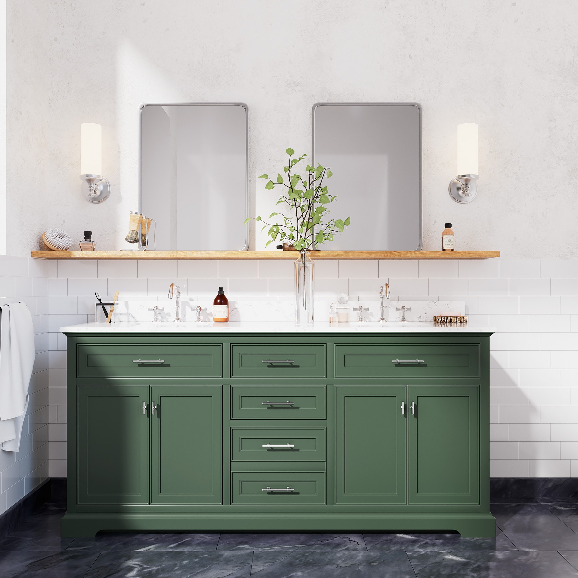 JEAREY DXRZJ-6S-BE Bath-Vanity-Combo - View #16