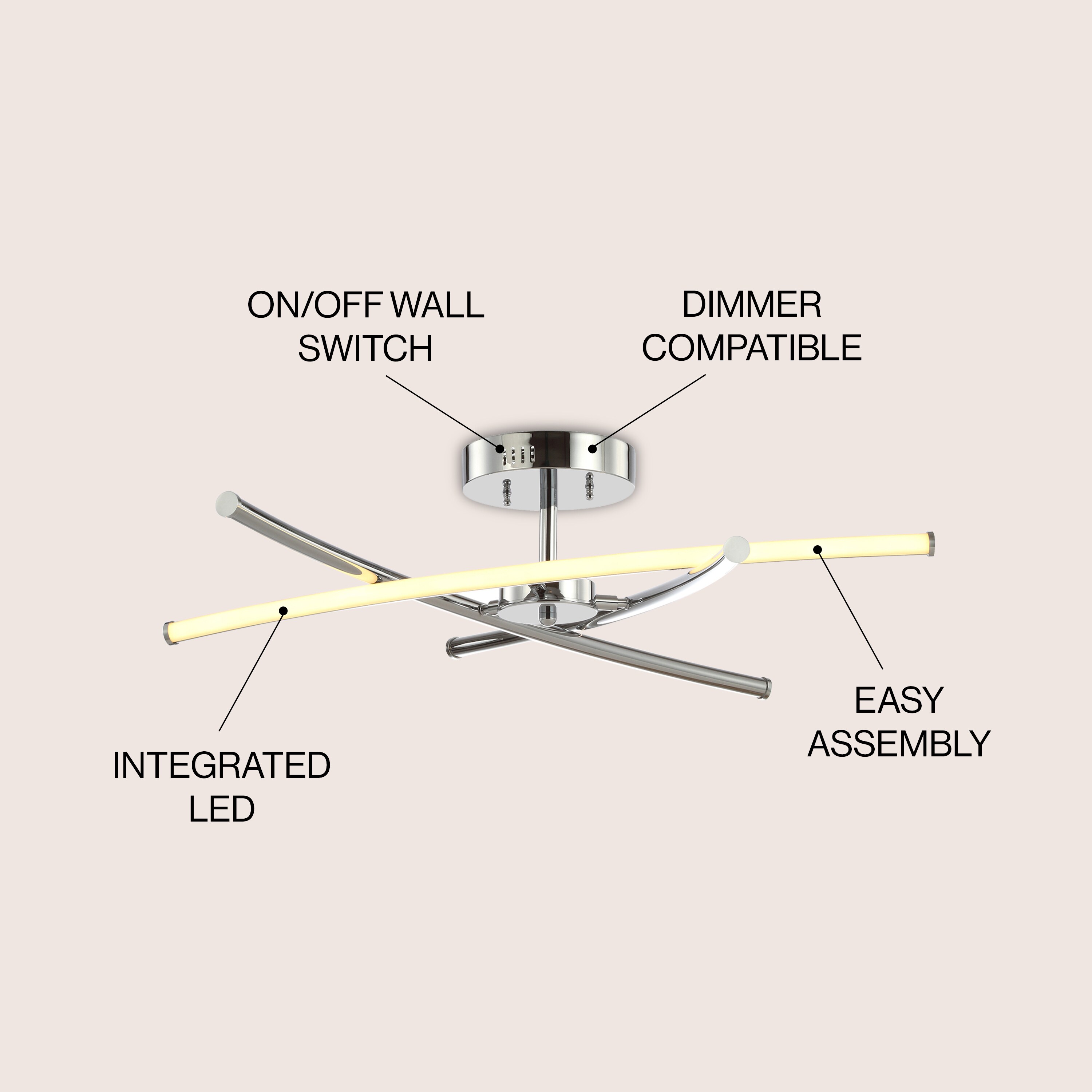 JONATHAN  Y JYL7031A Pendant-Lights - View #2