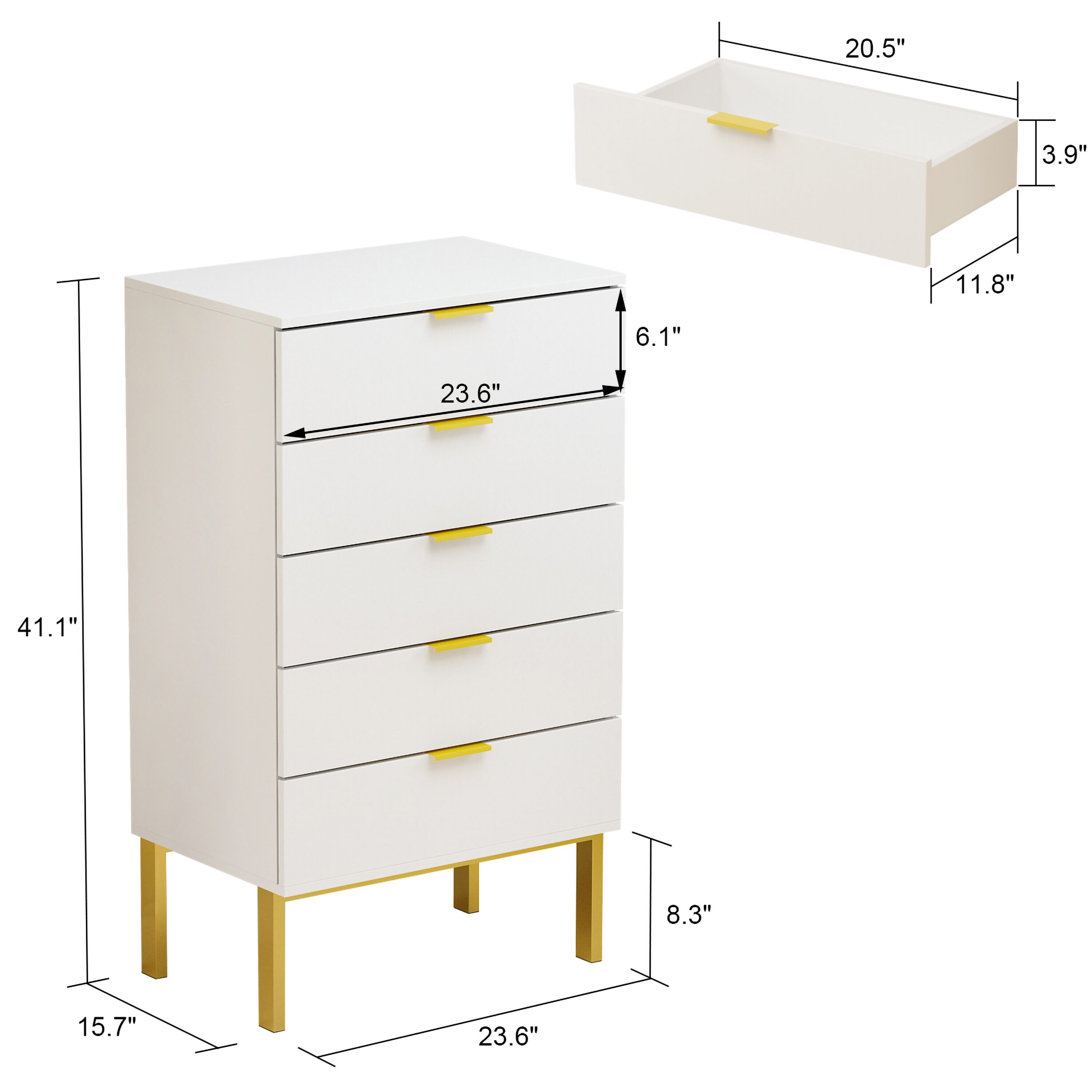 FUFU&GAGA LJY-WZ0157-02 dressers - View #7