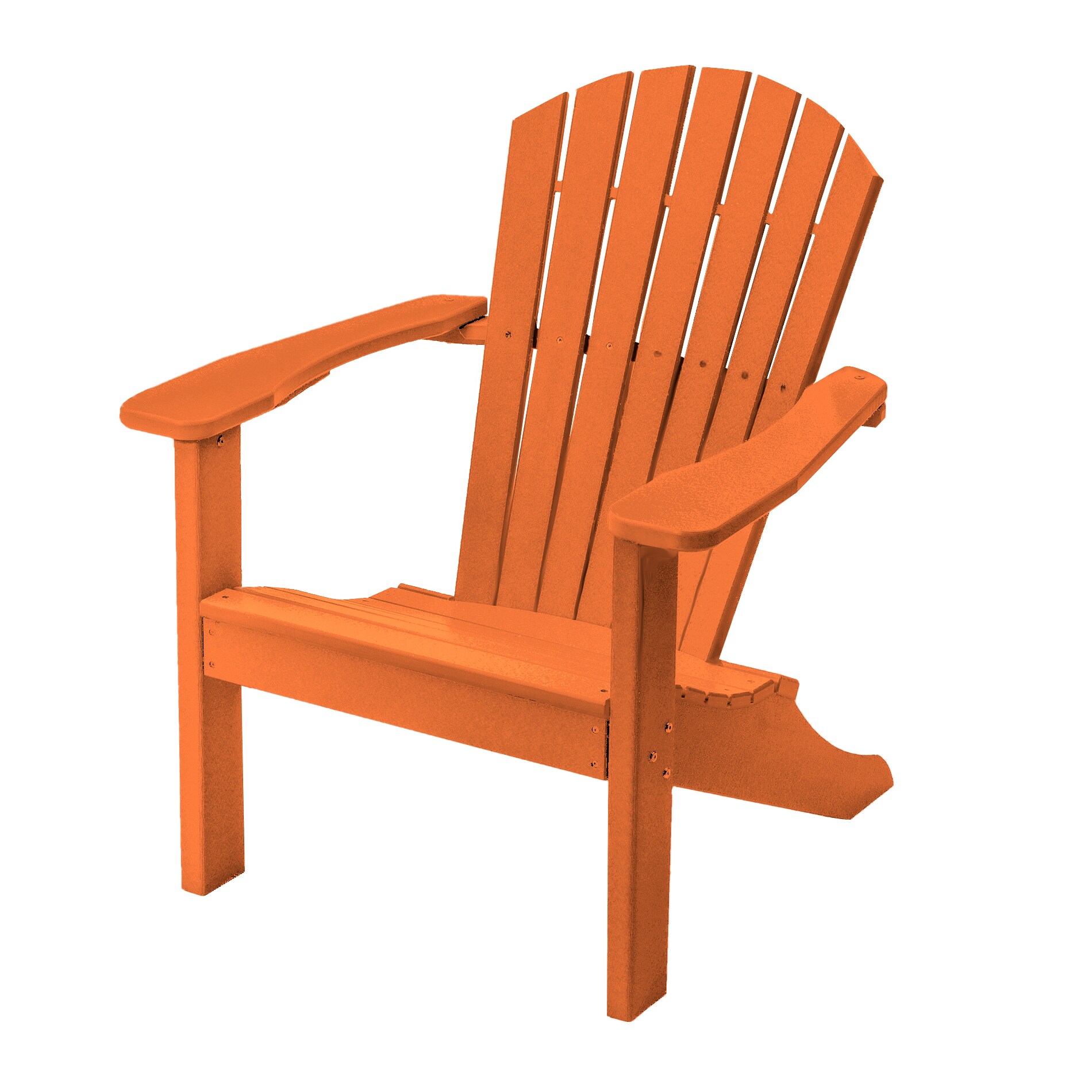 burnt orange adirondack chairs