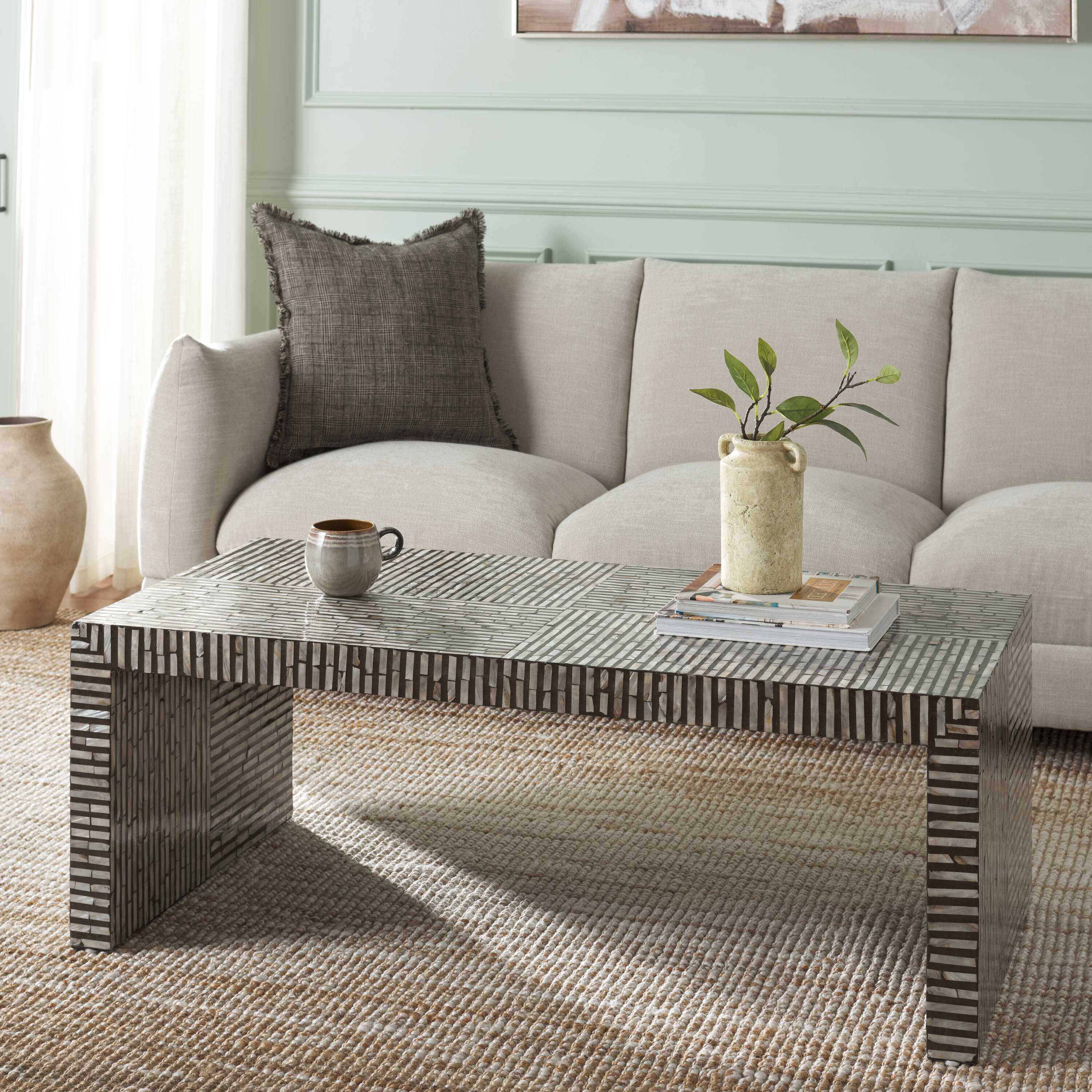 Safavieh Powder Coating MDF Modern Coffee Table #COF1805A