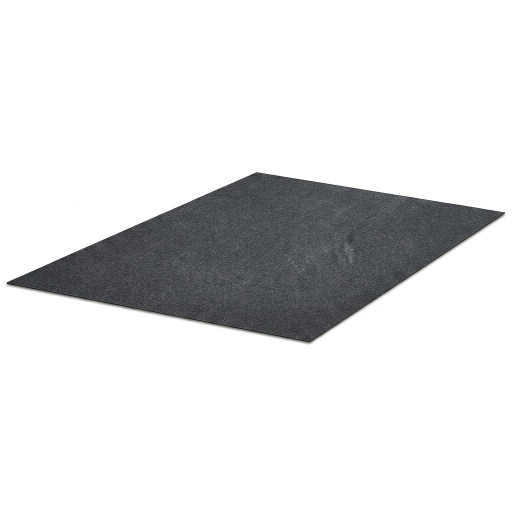 Aoibox  7 42 ft x 8 5 ft Absorbent Felt Garage Floor Mat with Non Slip TPR Backing for Small Vehicle Parking