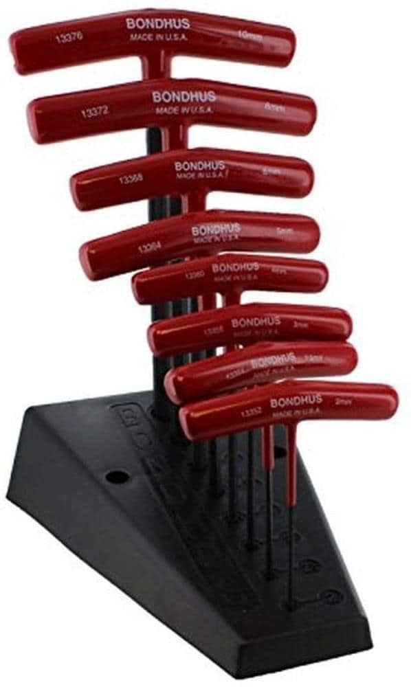 Bondhus 13389 8-key Metric Hex Key Set