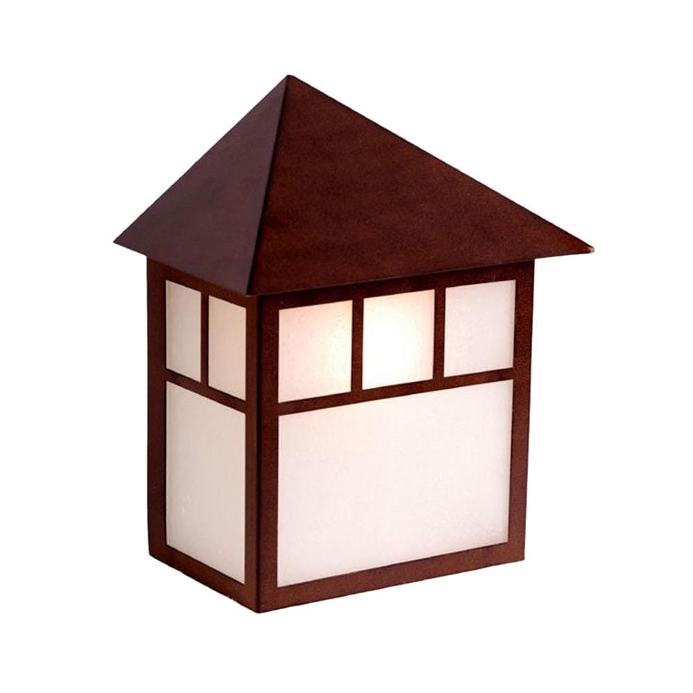 Acclaim Lighting 4702ABZ Artisan 1 -Light 10-in H Bronze Hardwired Outdoor Wall Light