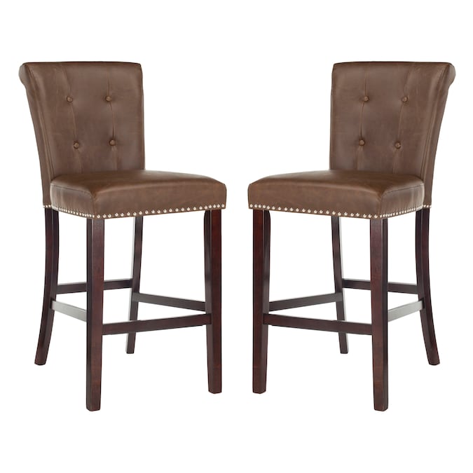 Upholstered Bar Stool In The Stools, Bar Height Leather Bar Stools