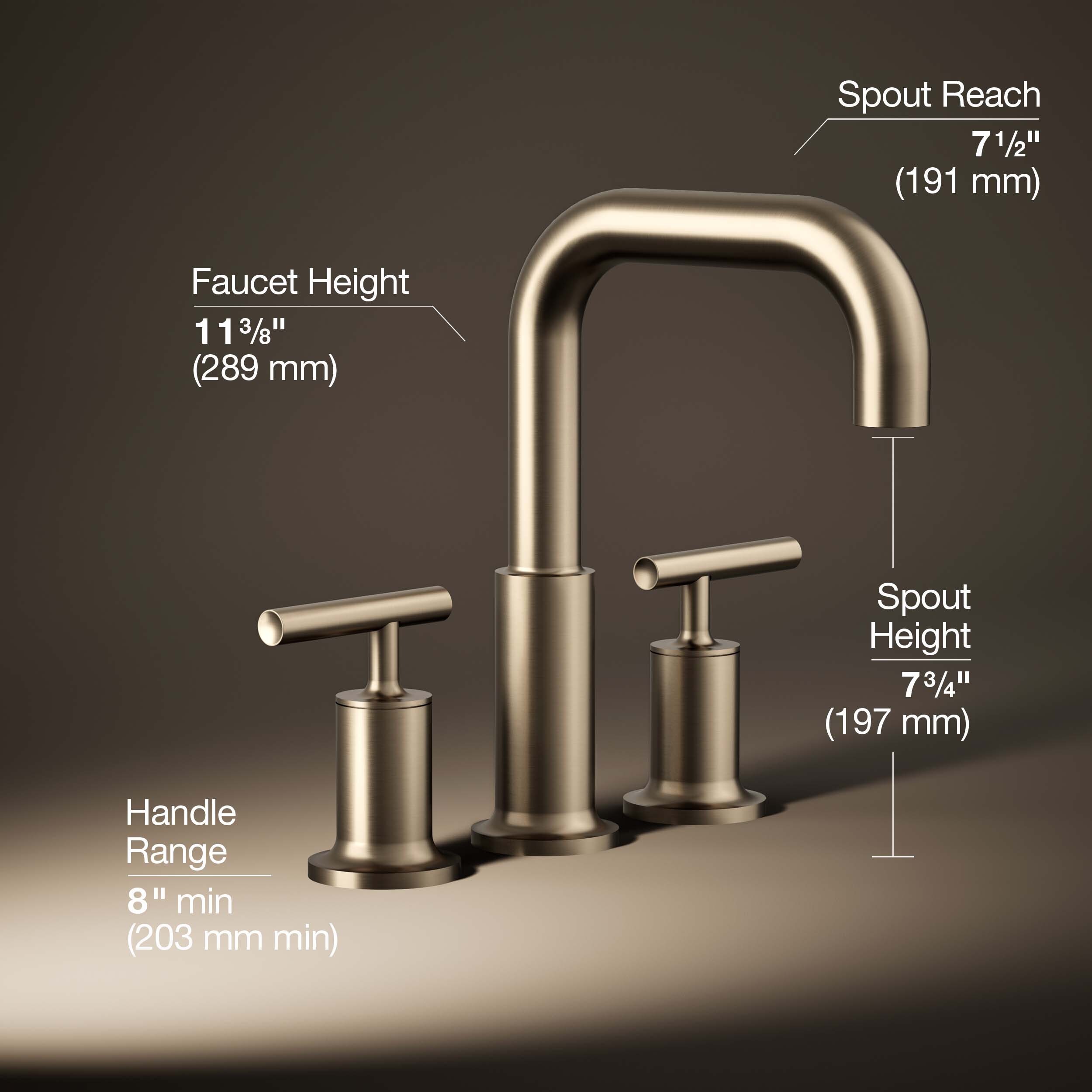 KOHLER T14428-4-BV Roman-Tub-Faucets - View #3