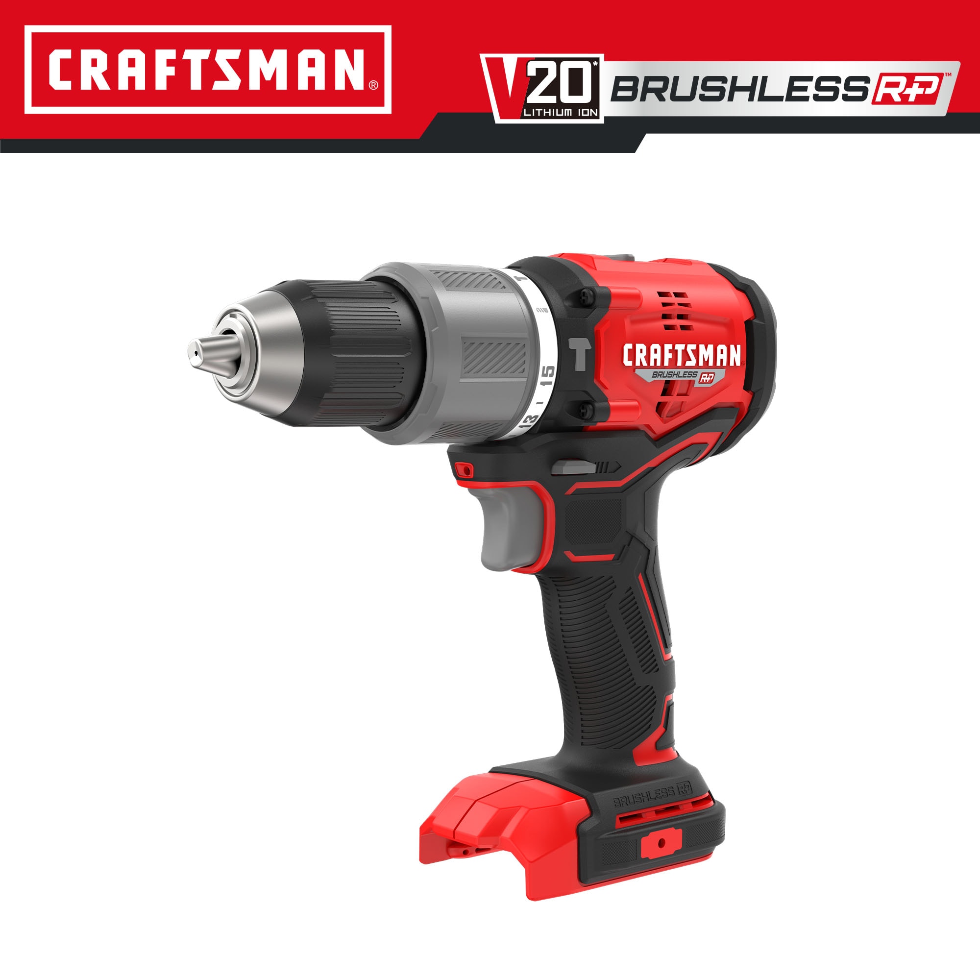 CRAFTSMAN V20 Cordless Hammer Drill Kit with Mechanics Tools Kit Socket Set - 1
