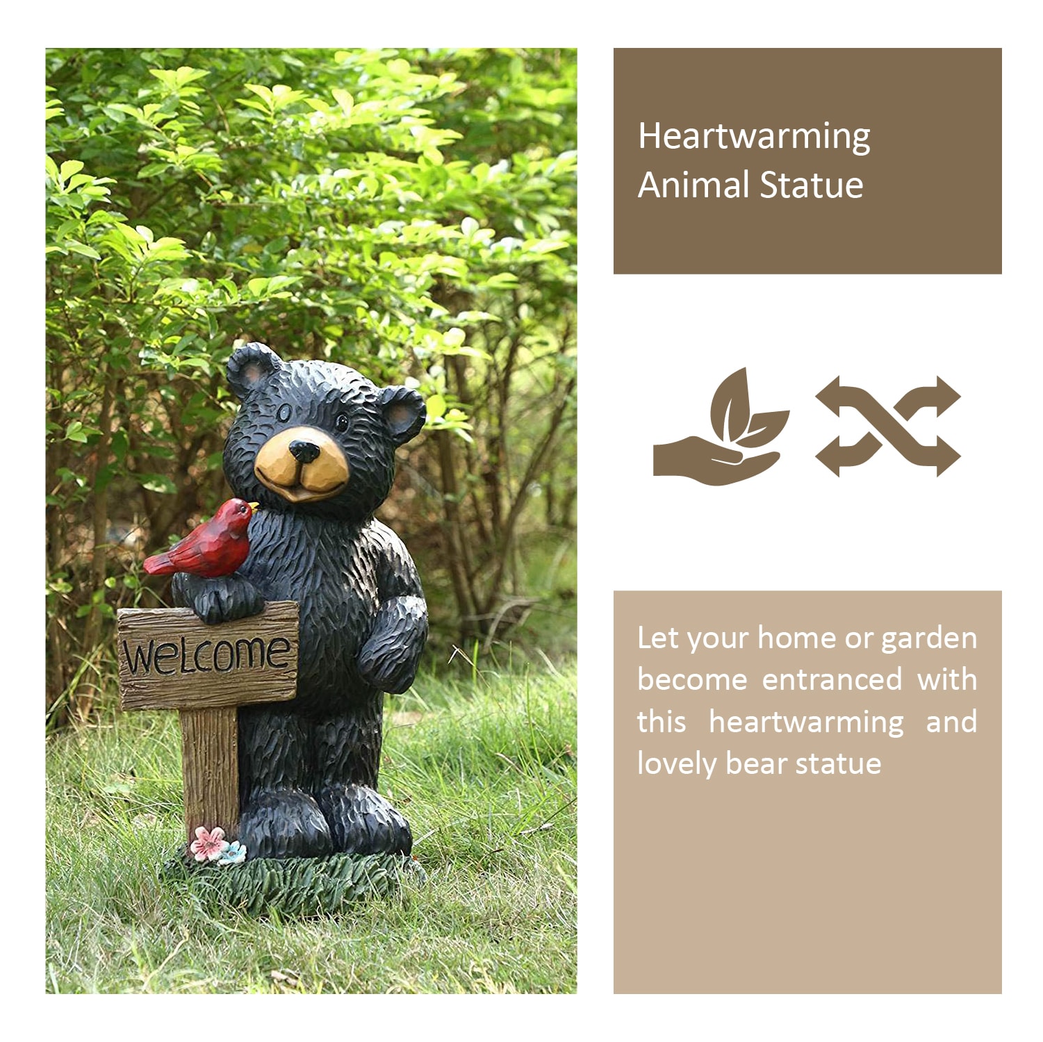 Hi-Line Gift 75619-H Garden-Statue - View #5