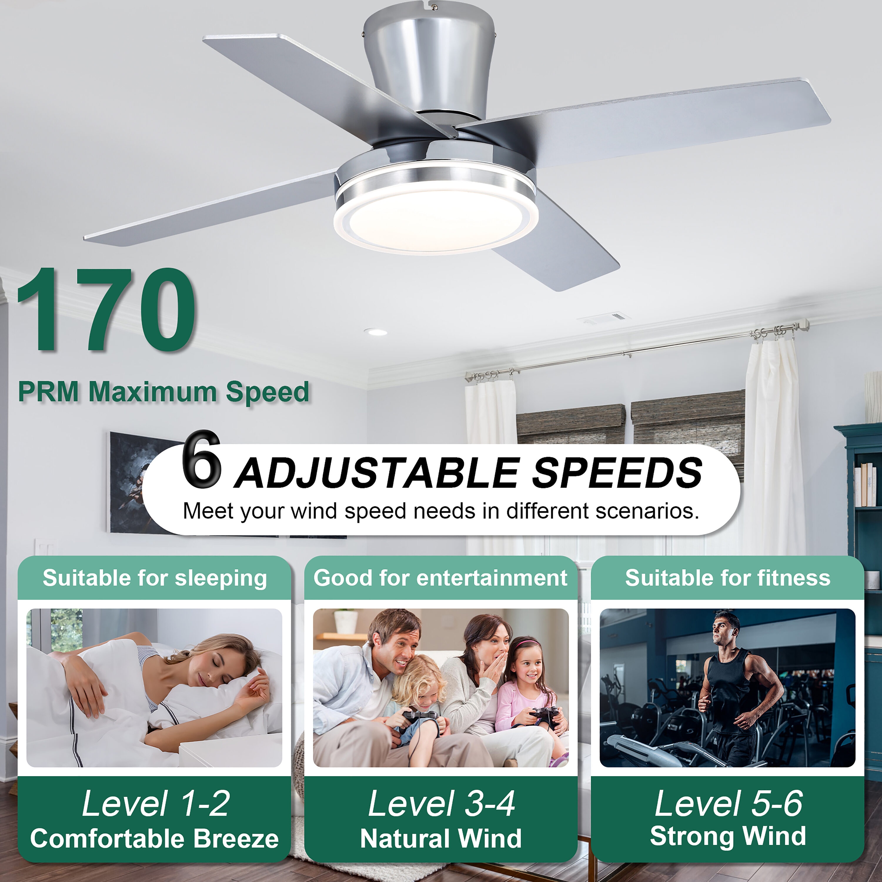 Cusp Barn CS44P01C Ceiling-Fans - View #4