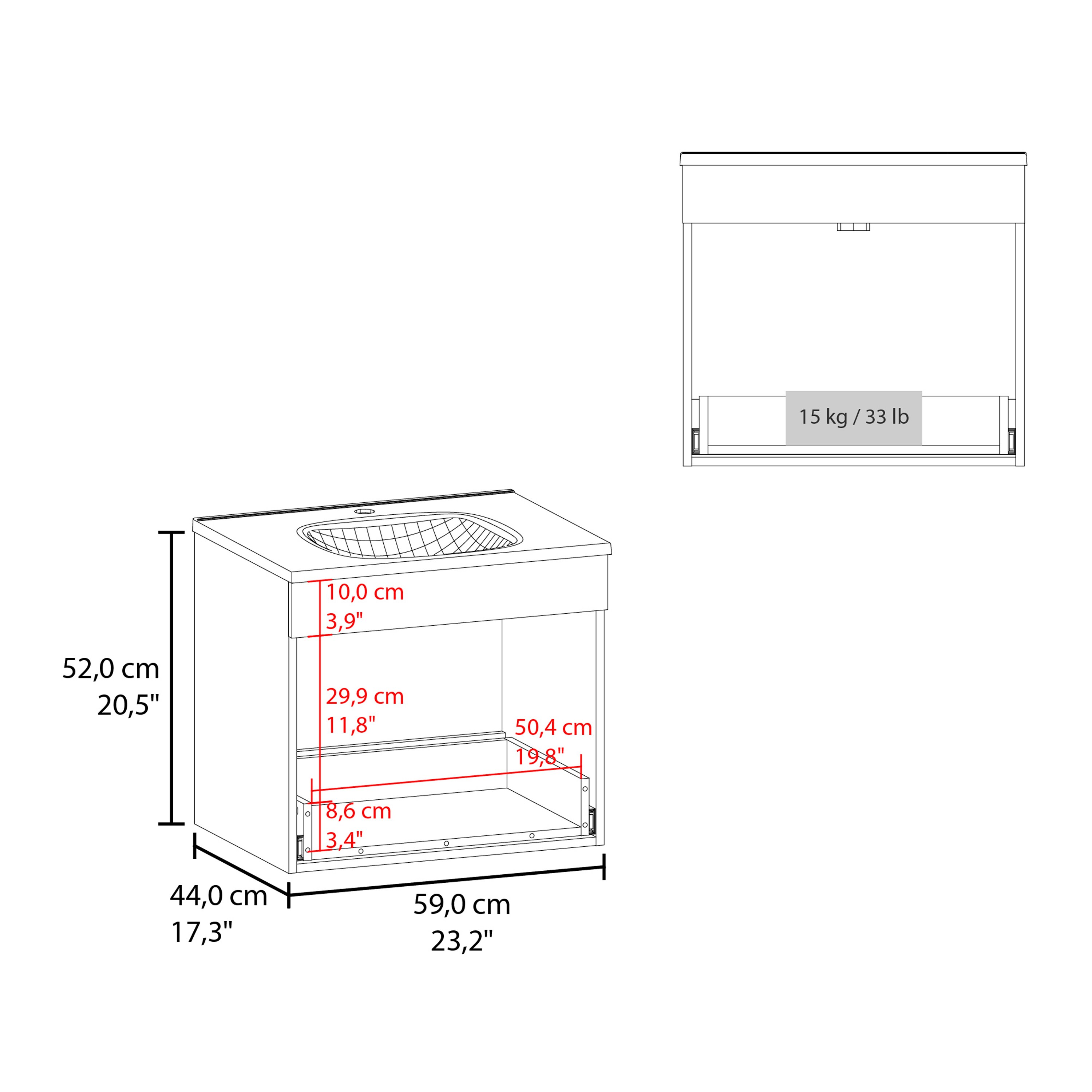 Tatayosi JL-8P314808 Bath-Vanity-Combo - View #7