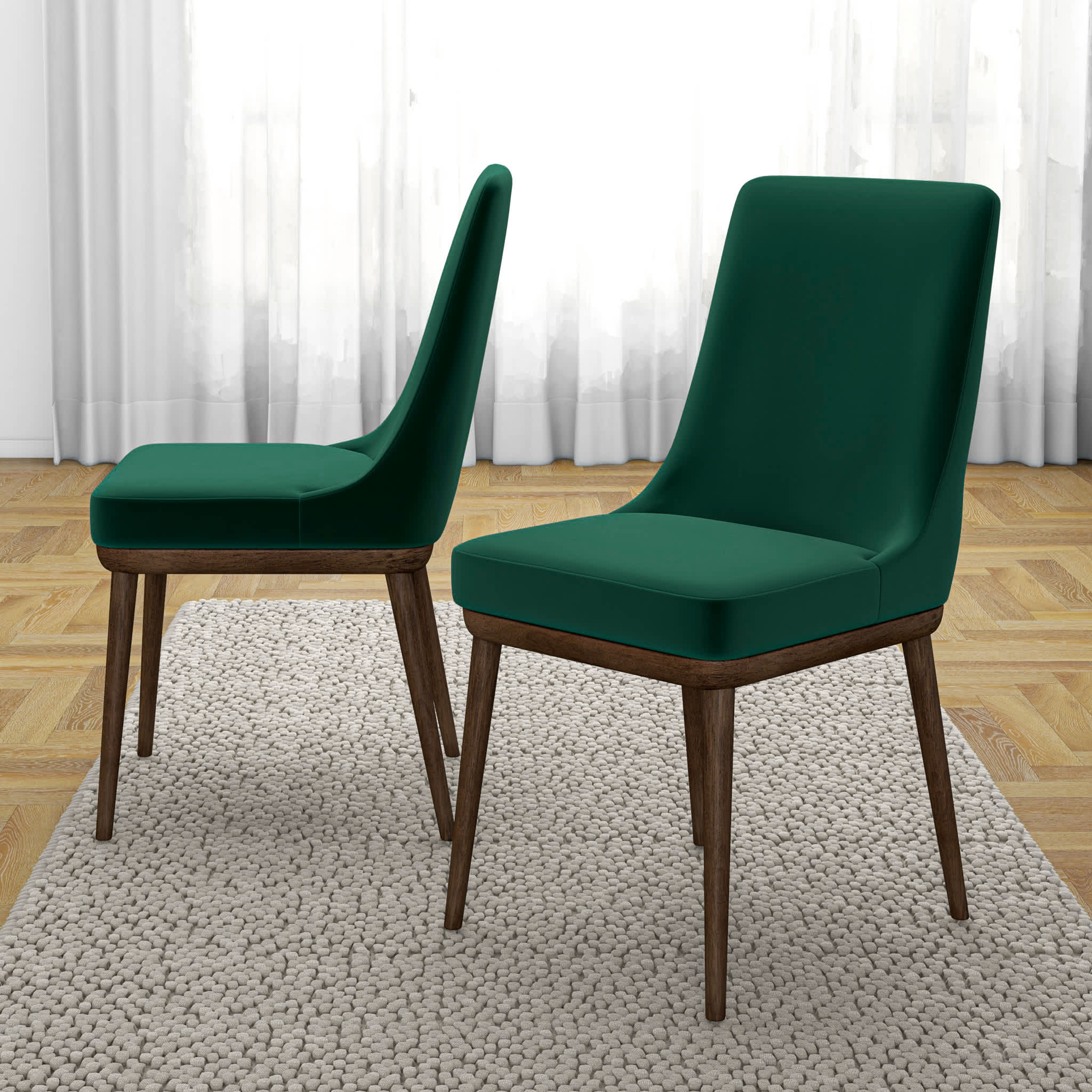 Vynxaria LEXY0802-DJKC-CY144 Dining-Chairs - View #3