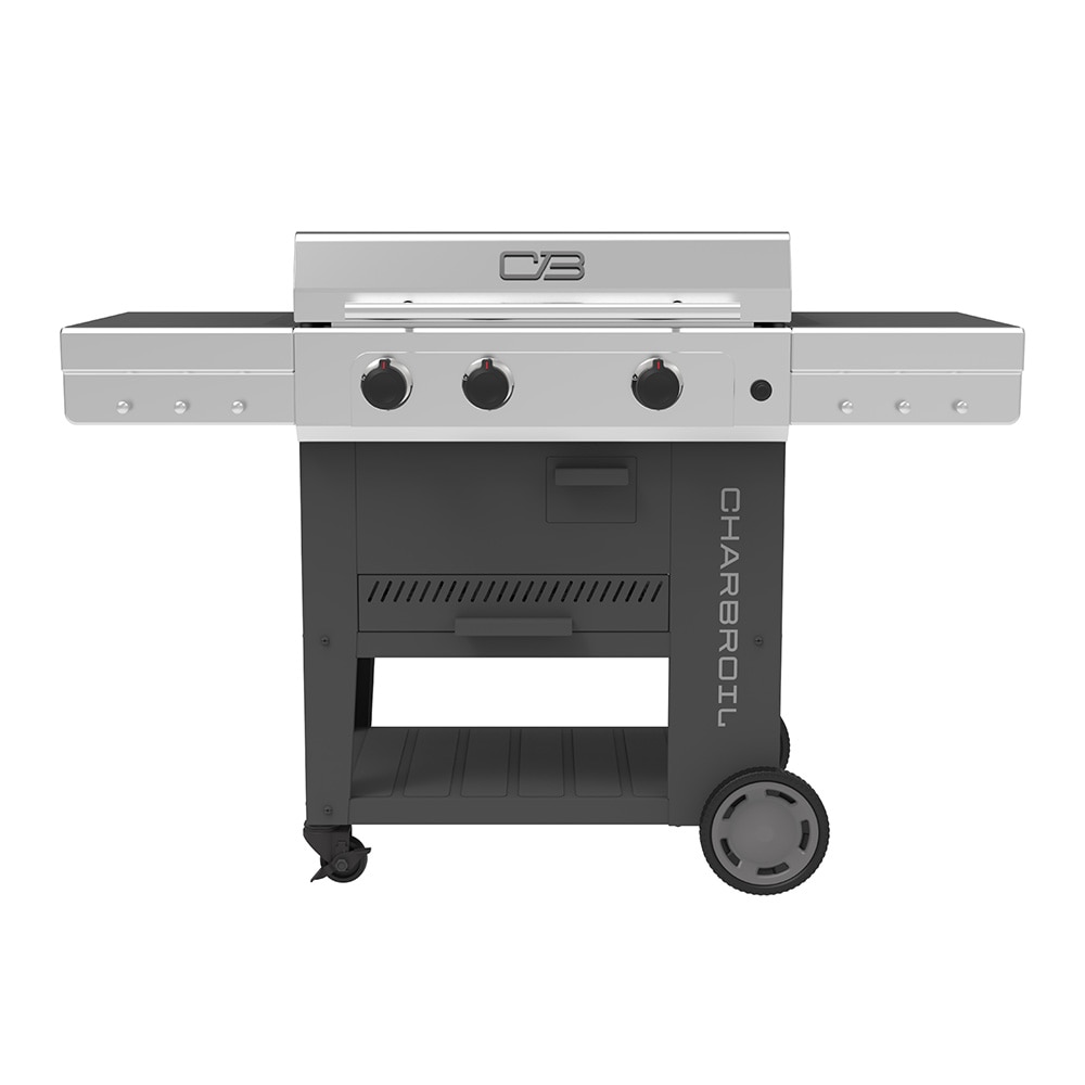 Charbroil 463717325 Versa-Tile 5-in-1 Cooking Station 3 -Burner Liquid propane Flat Top Grill