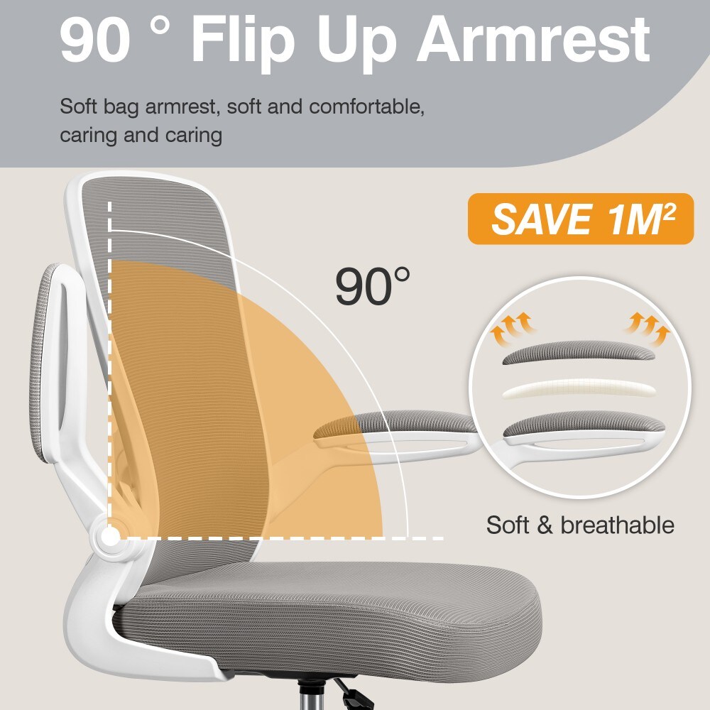 Dowan 918W-Z-GREY Office-Chairs - View #6